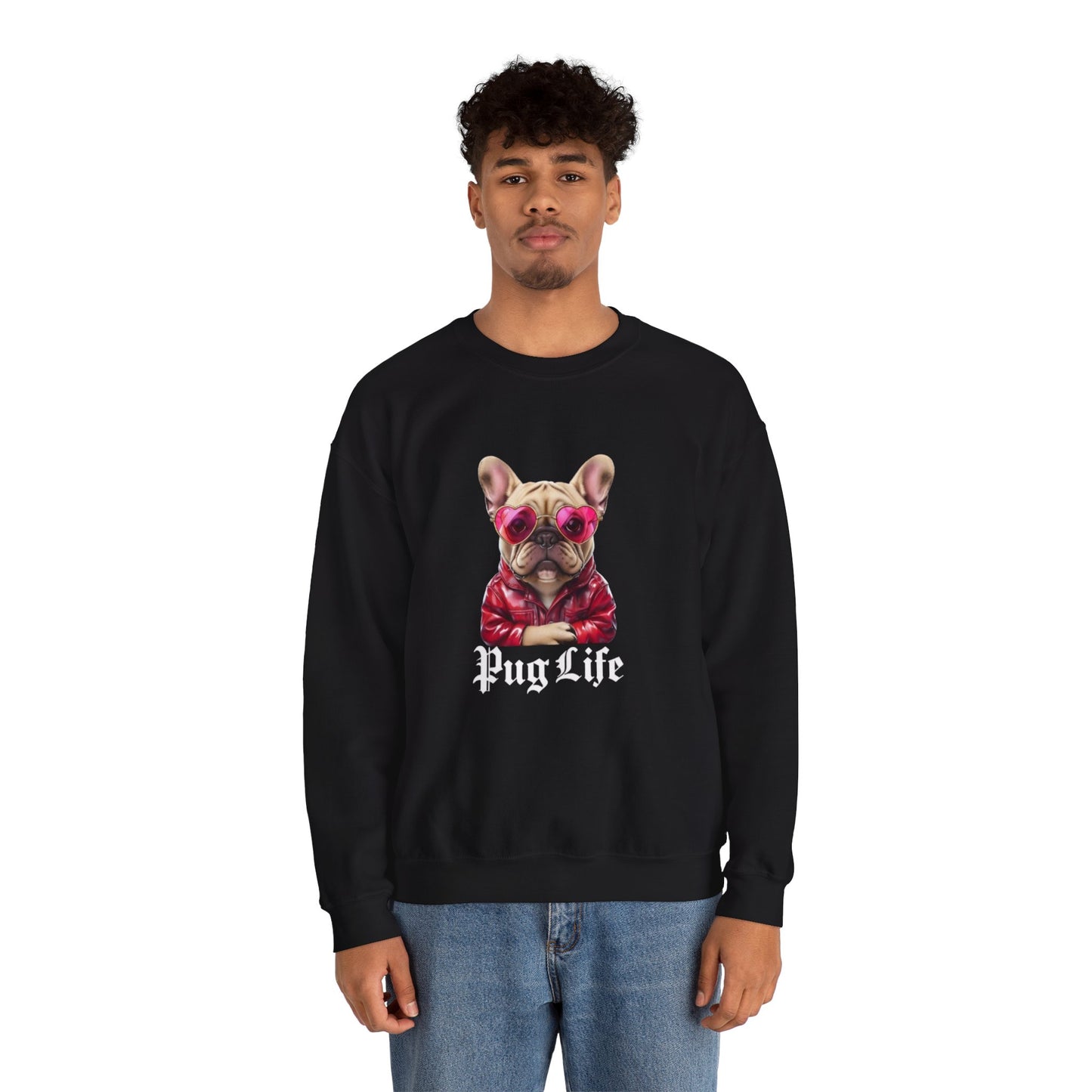 Pug Life Unisex Heavy Blend™ Crewneck Sweatshirt