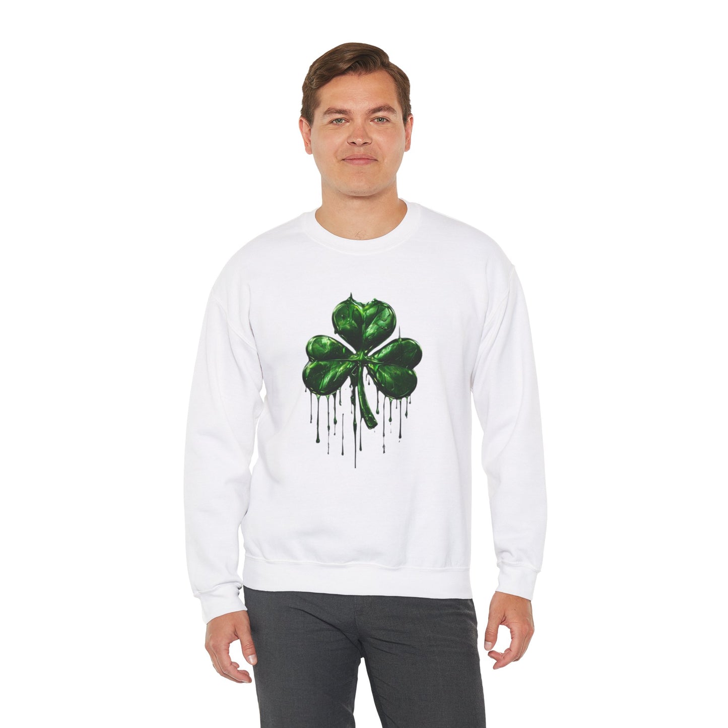 Gilded in Green Unisex Heavy Blend™ Crewneck Sweatshirt