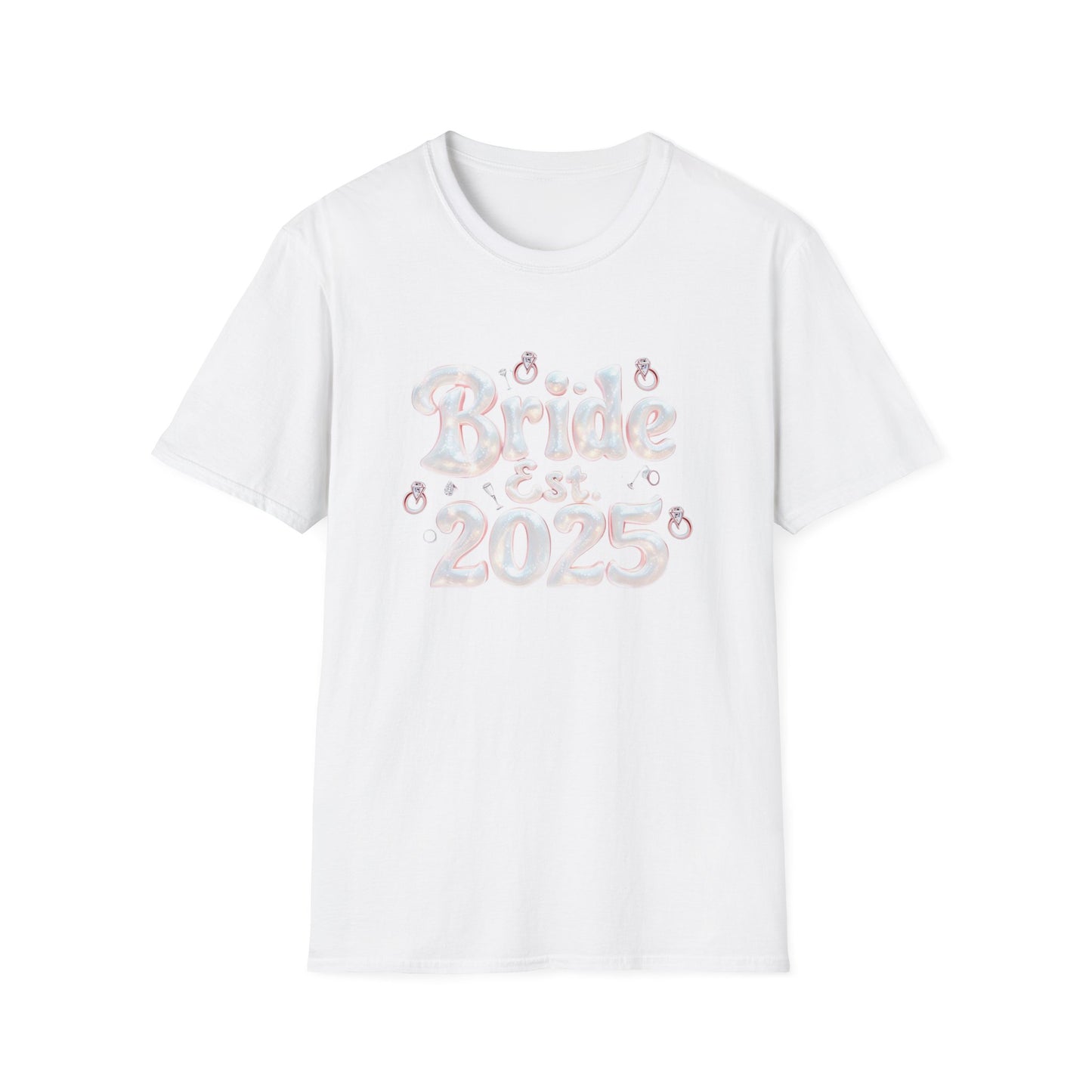 Pearl Cloud - Bride Unisex Softstyle T-Shirt