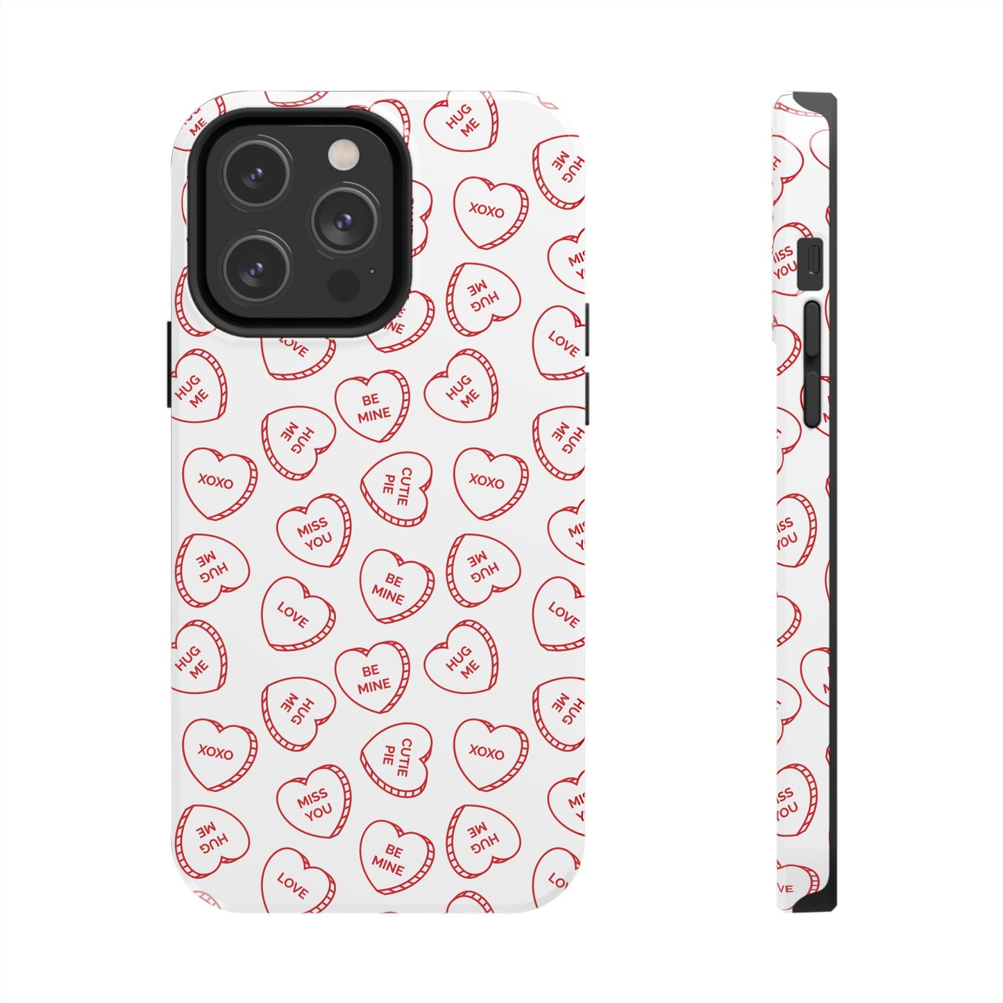 Candy Hearts Tough Phone Cases