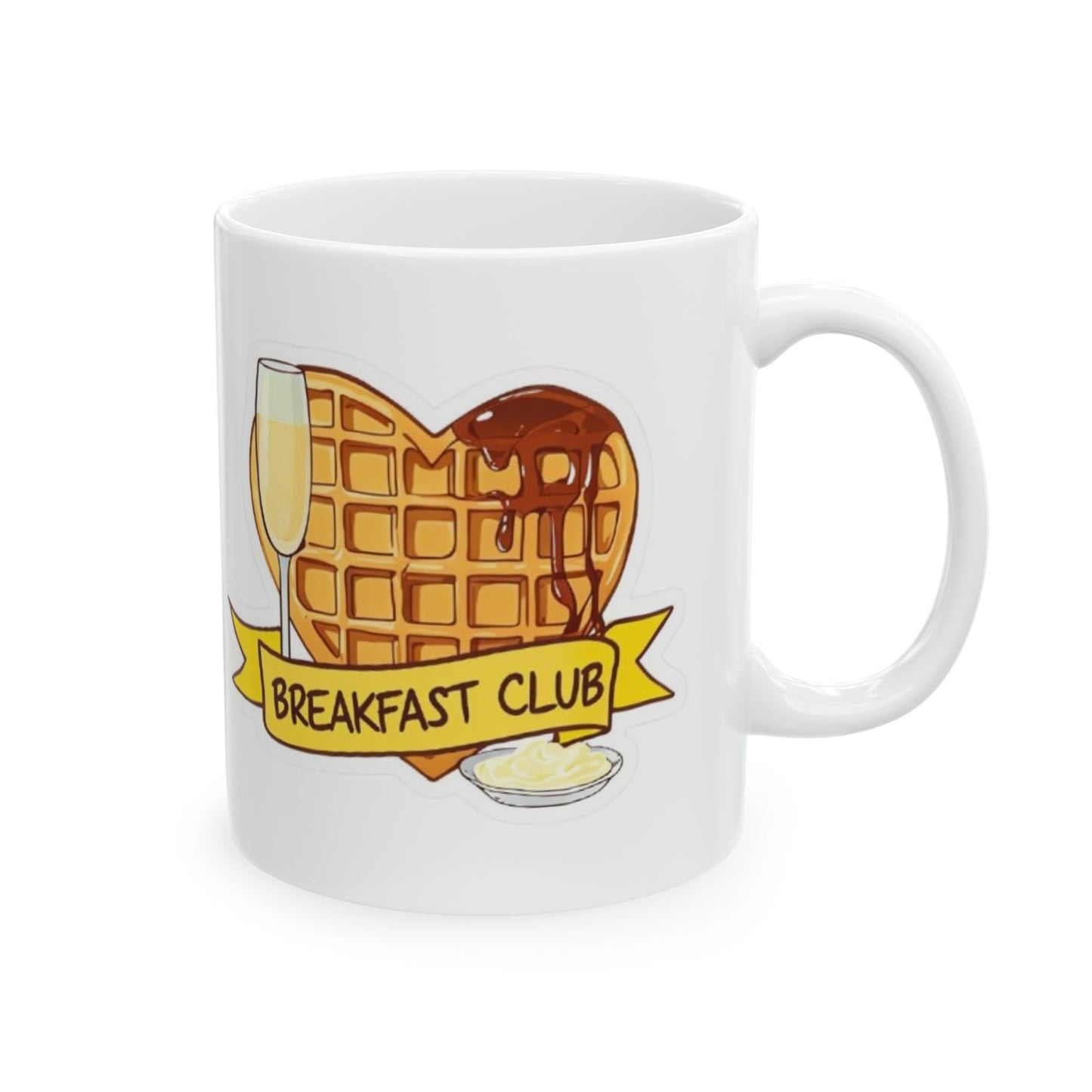 Breakfast Club Ceramic Mug, (11oz, 15oz)