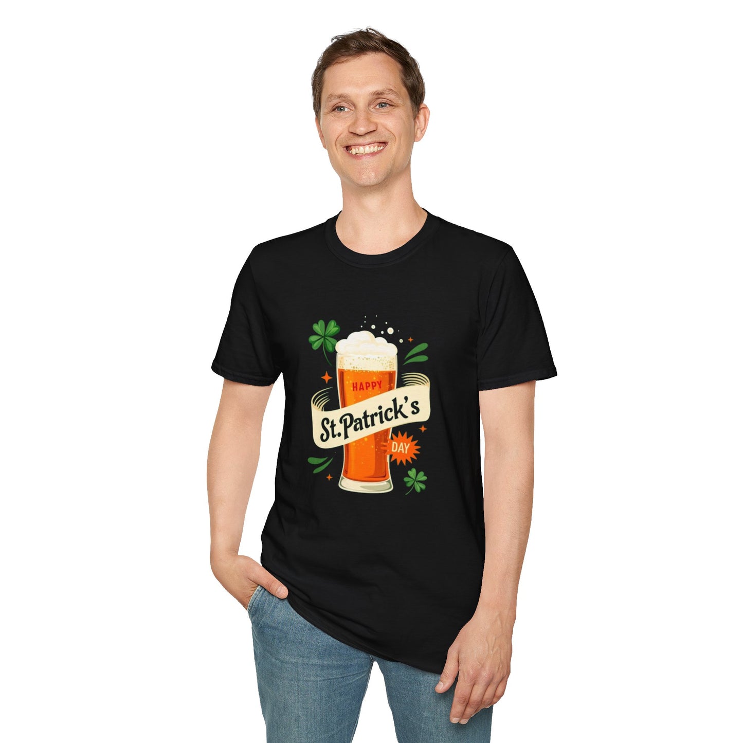 Irish You Were Beer Unisex Softstyle T-Shirt