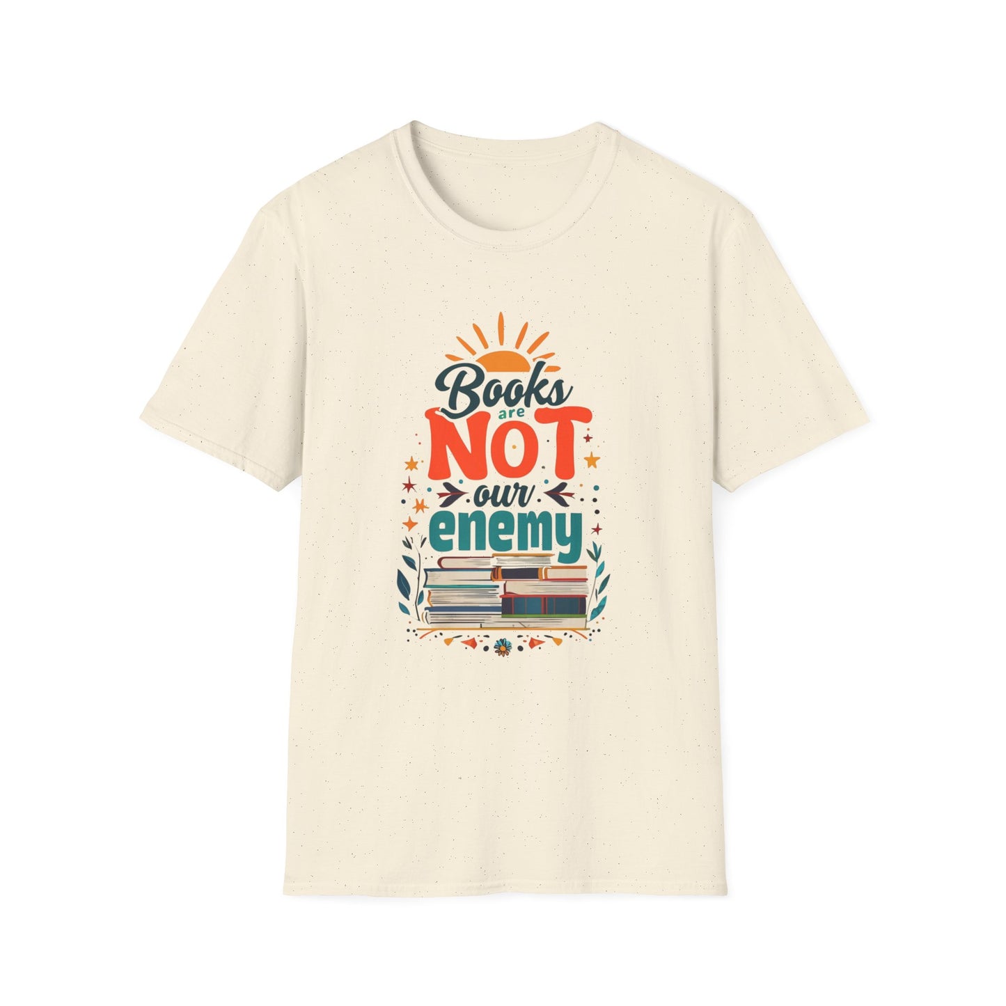 Books are NOT our Enemy Unisex Softstyle T-Shirt