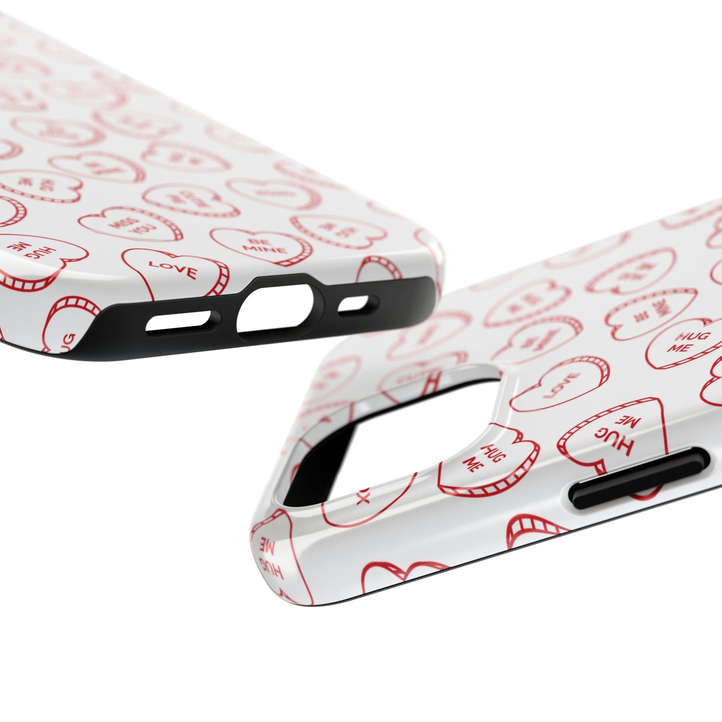 Candy Hearts Tough Phone Cases