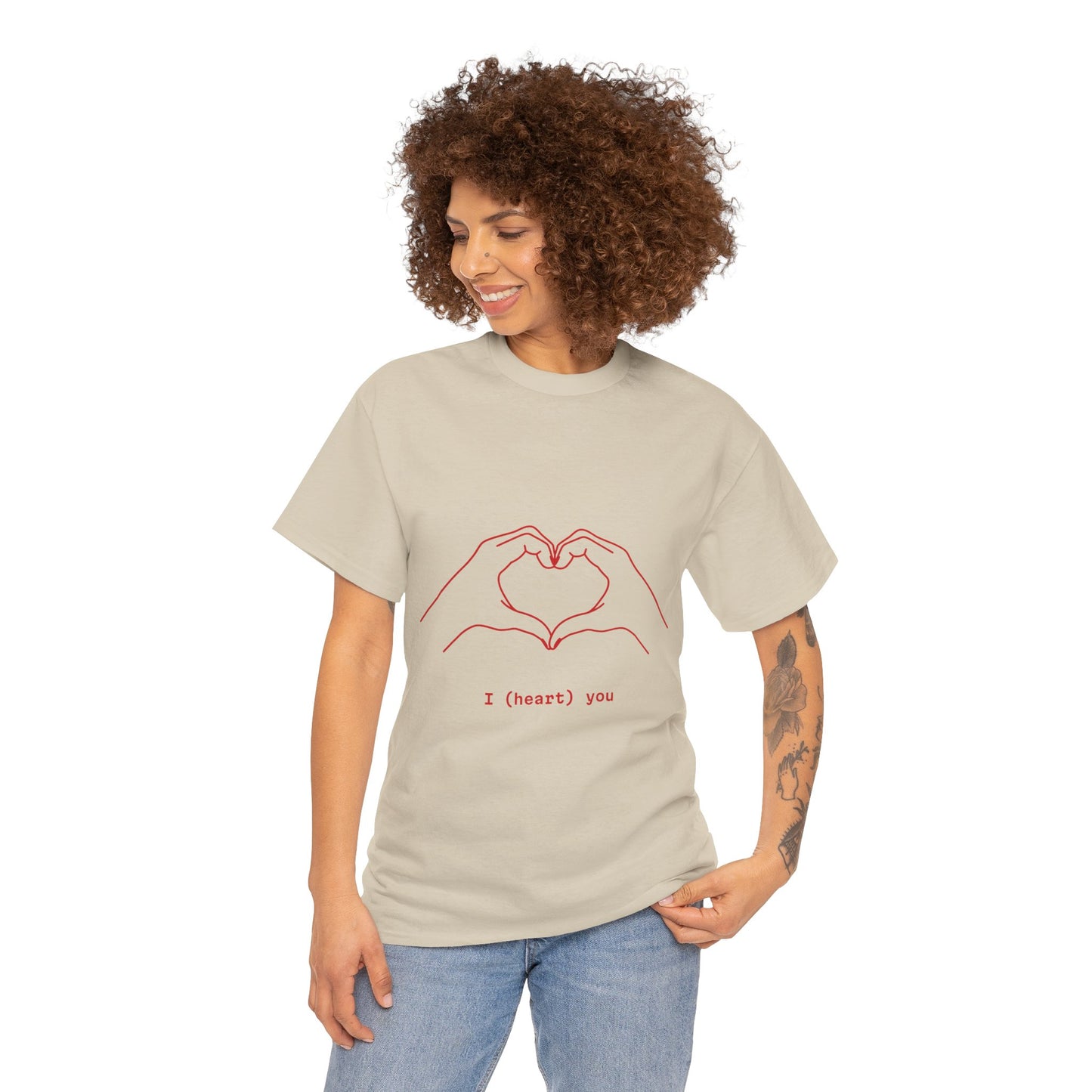 I (heart) You Unisex Heavy Cotton Tee