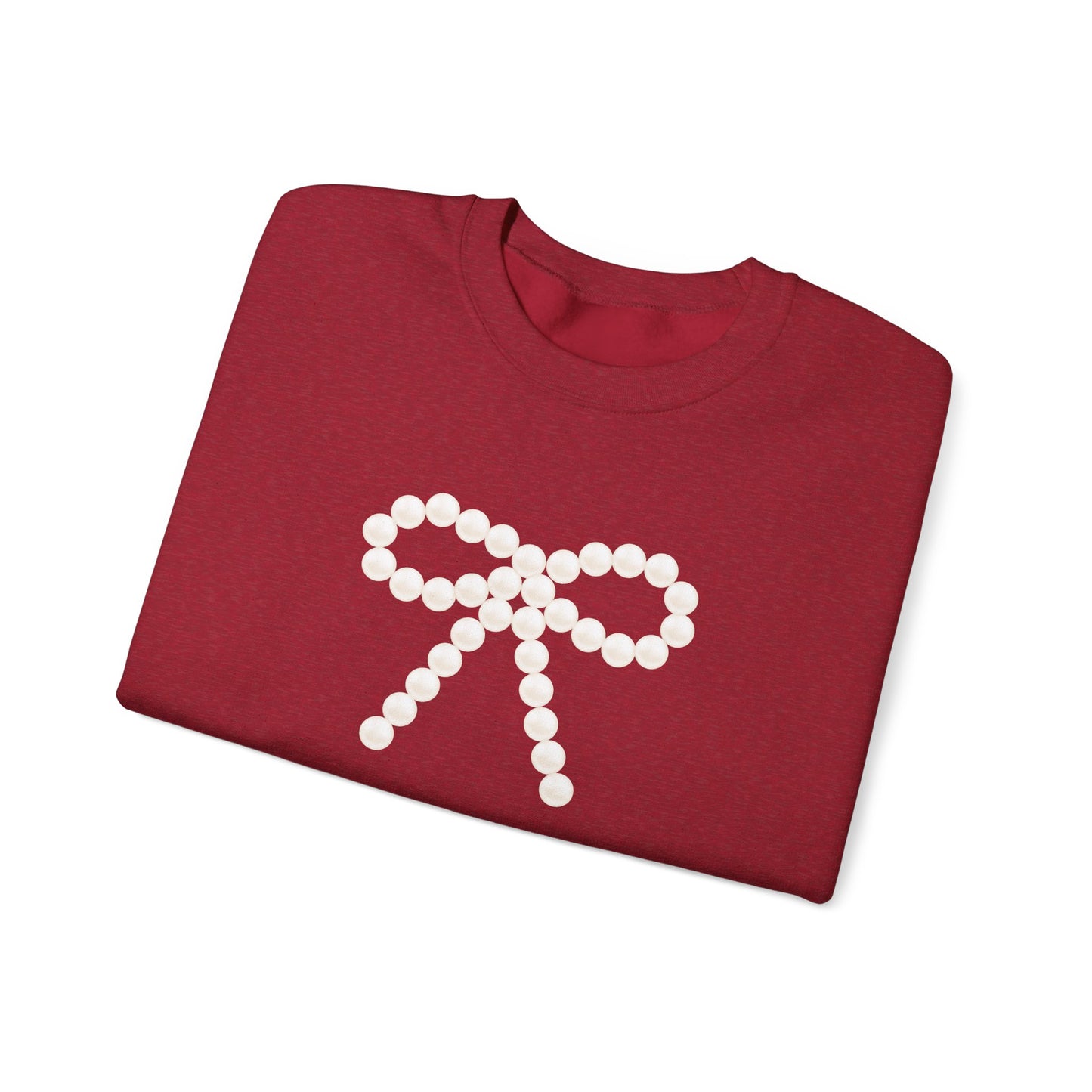 Pearl Bow Unisex Heavy Blend™ Crewneck Sweatshirt