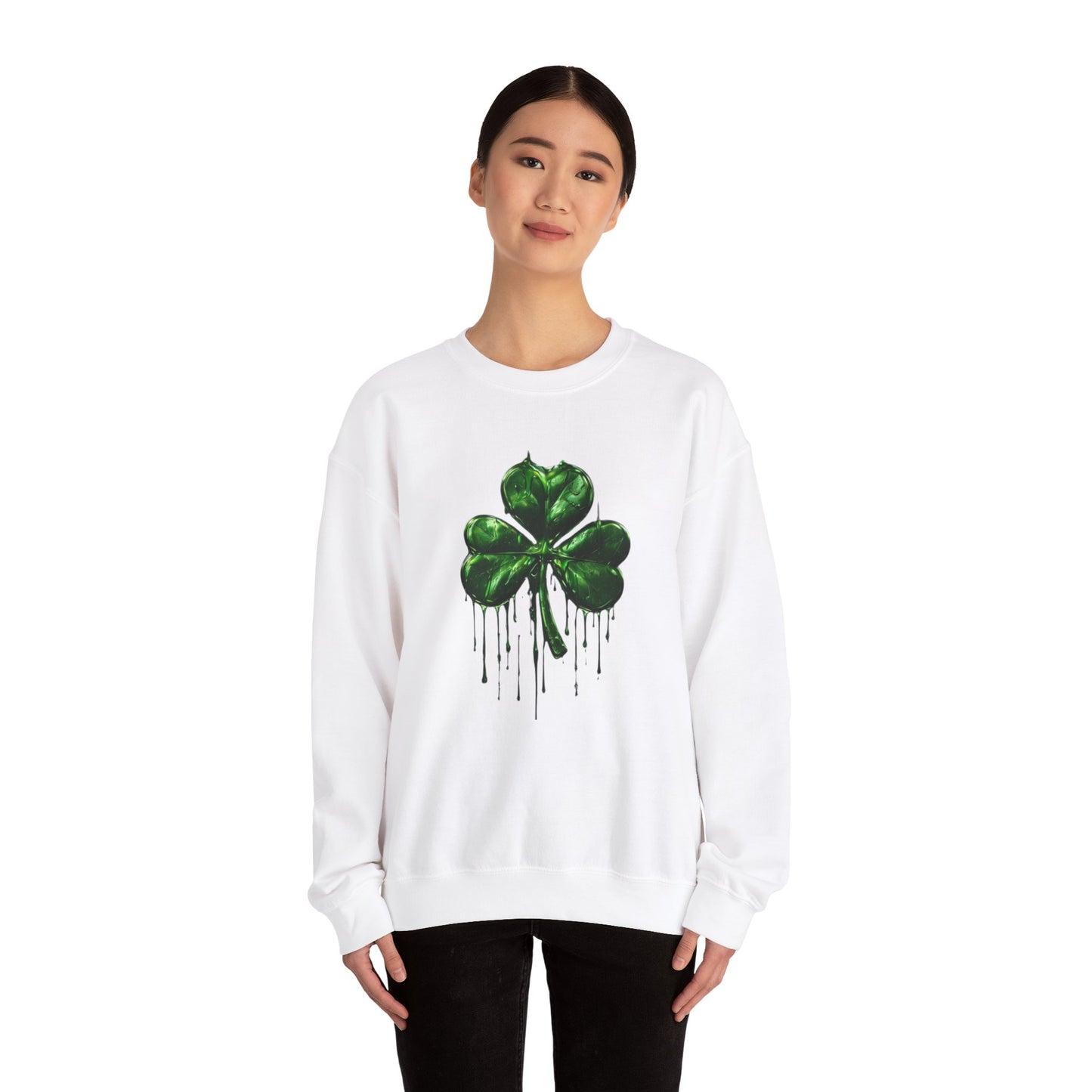 Gilded in Green Unisex Heavy Blend™ Crewneck Sweatshirt