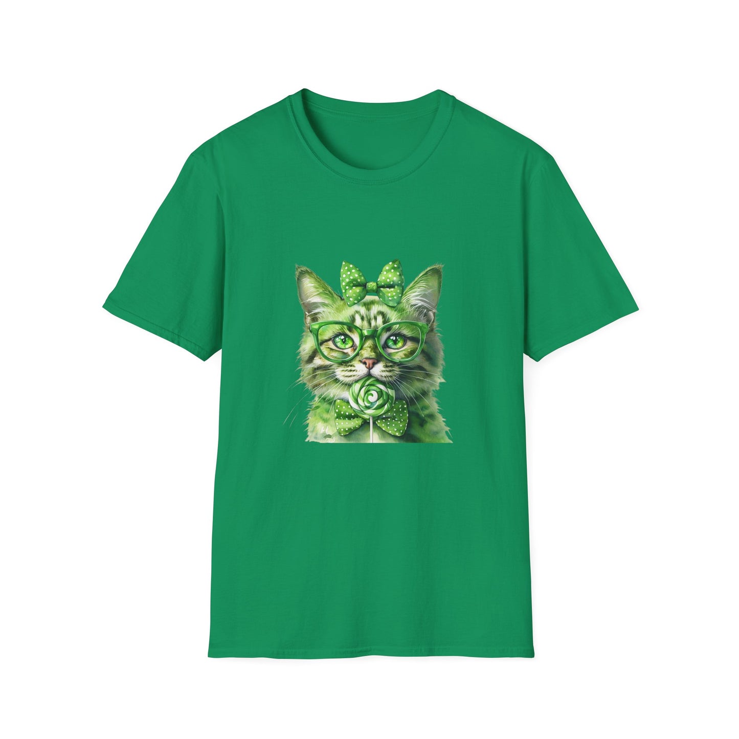 Purrfect Luck Unisex Softstyle T-Shirt