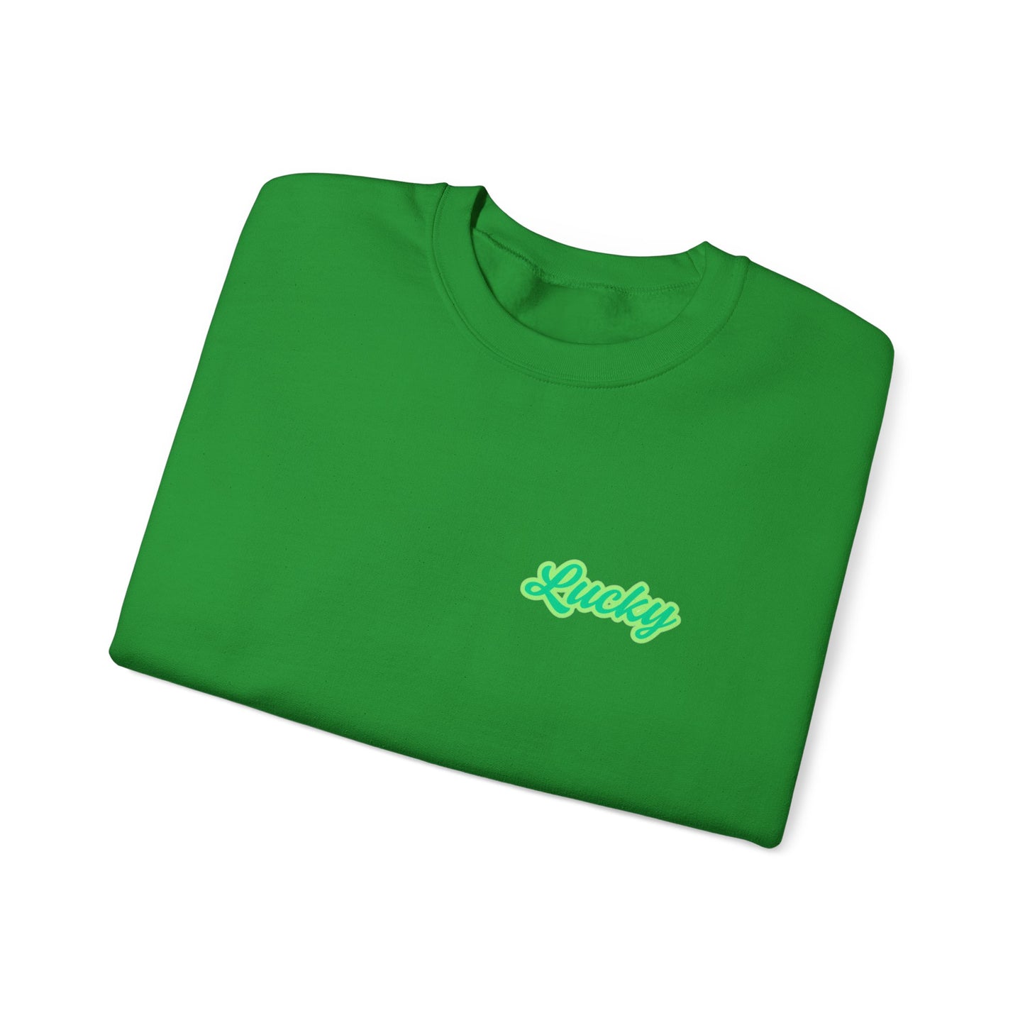 Glowin’ Green Unisex Heavy Blend™ Crewneck Sweatshirt