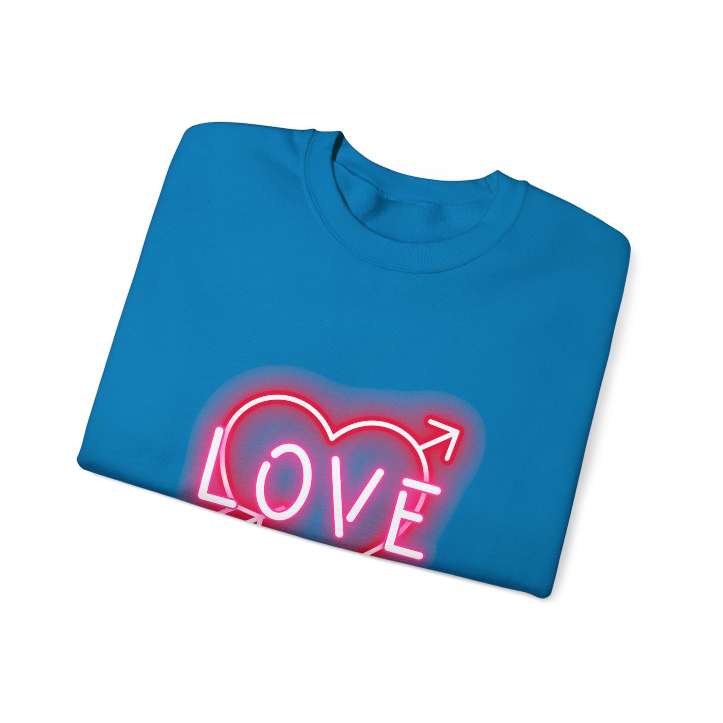 Neon Love Unisex Heavy Blend™ Crewneck Sweatshirt