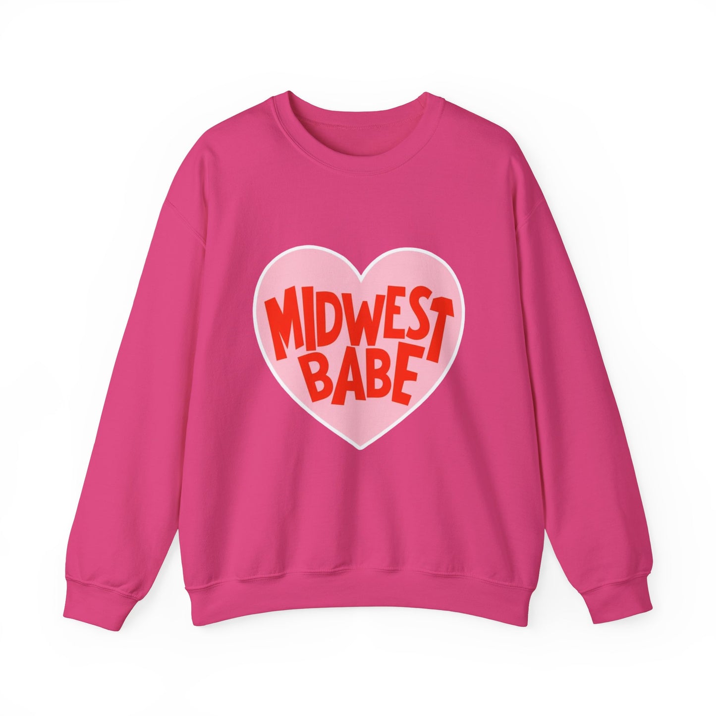 Midwest Babe Unisex Heavy Blend™ Crewneck Sweatshirt