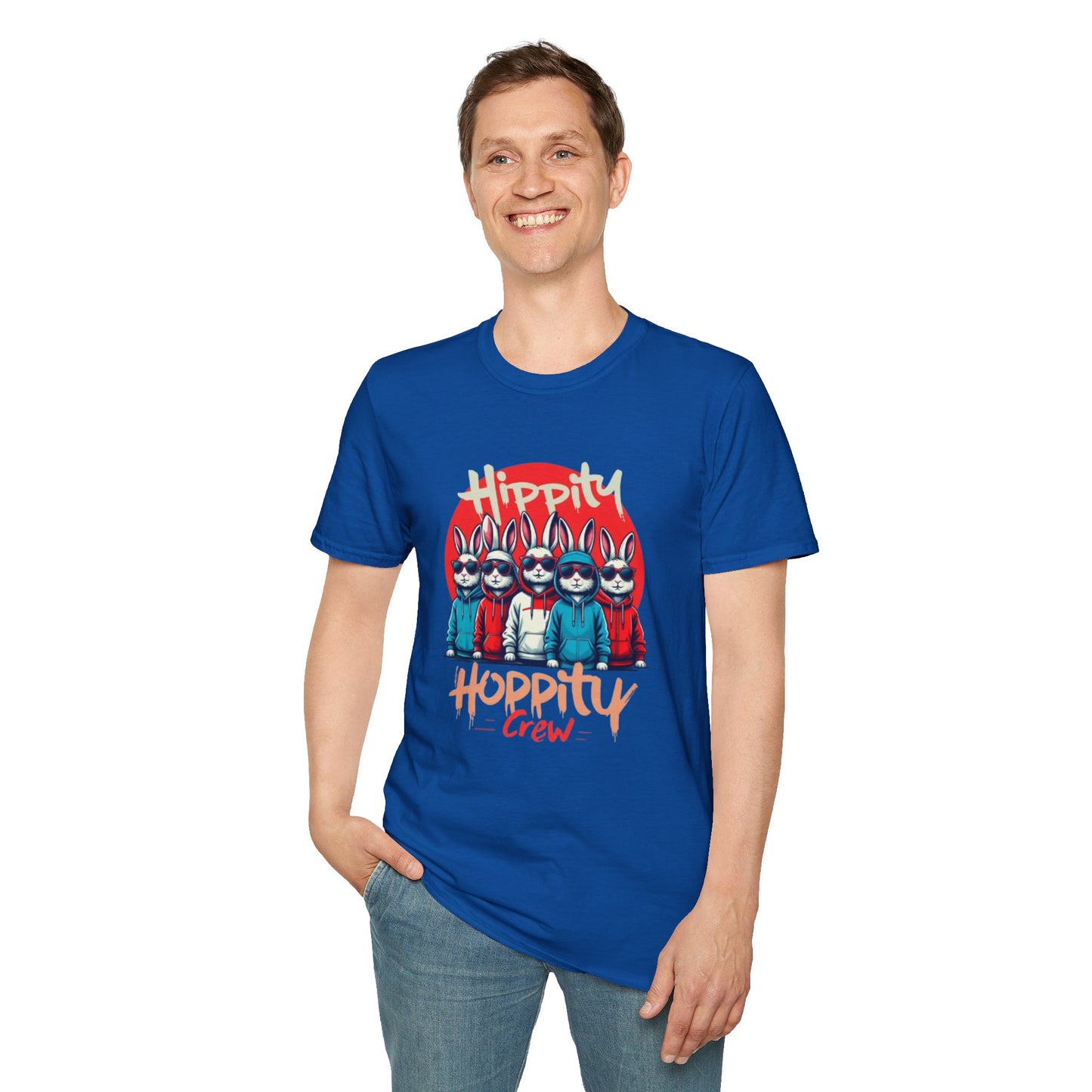 Hippity Hoppity Crew Unisex Softstyle T-Shirt