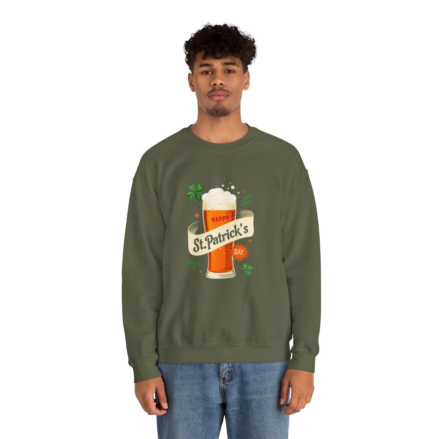 Irish You Were Beer Unisex Heavy Blend™ Crewneck Sweatshirt