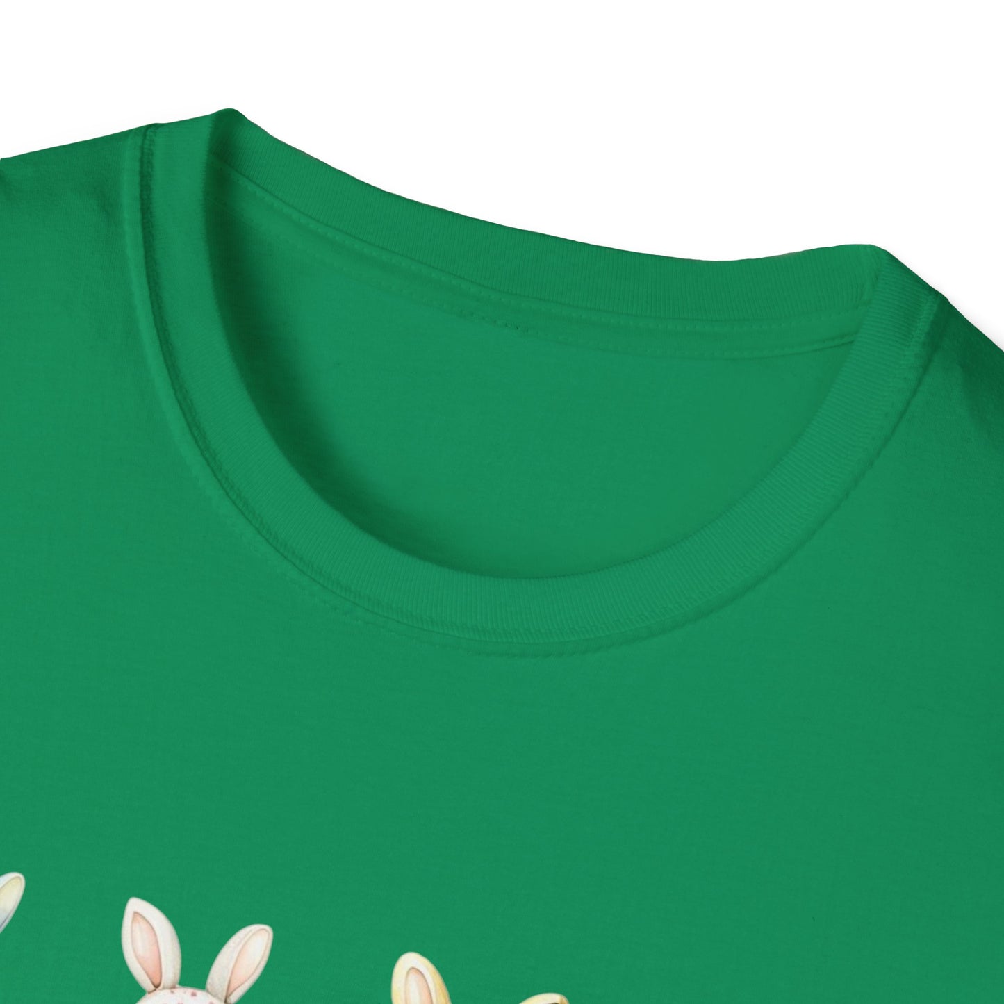 Bunny Picnic Unisex Softstyle T-Shirt for Easter