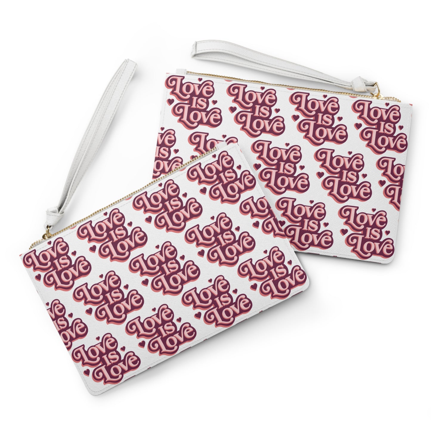 Love is Love Double-sided Clutch Bag