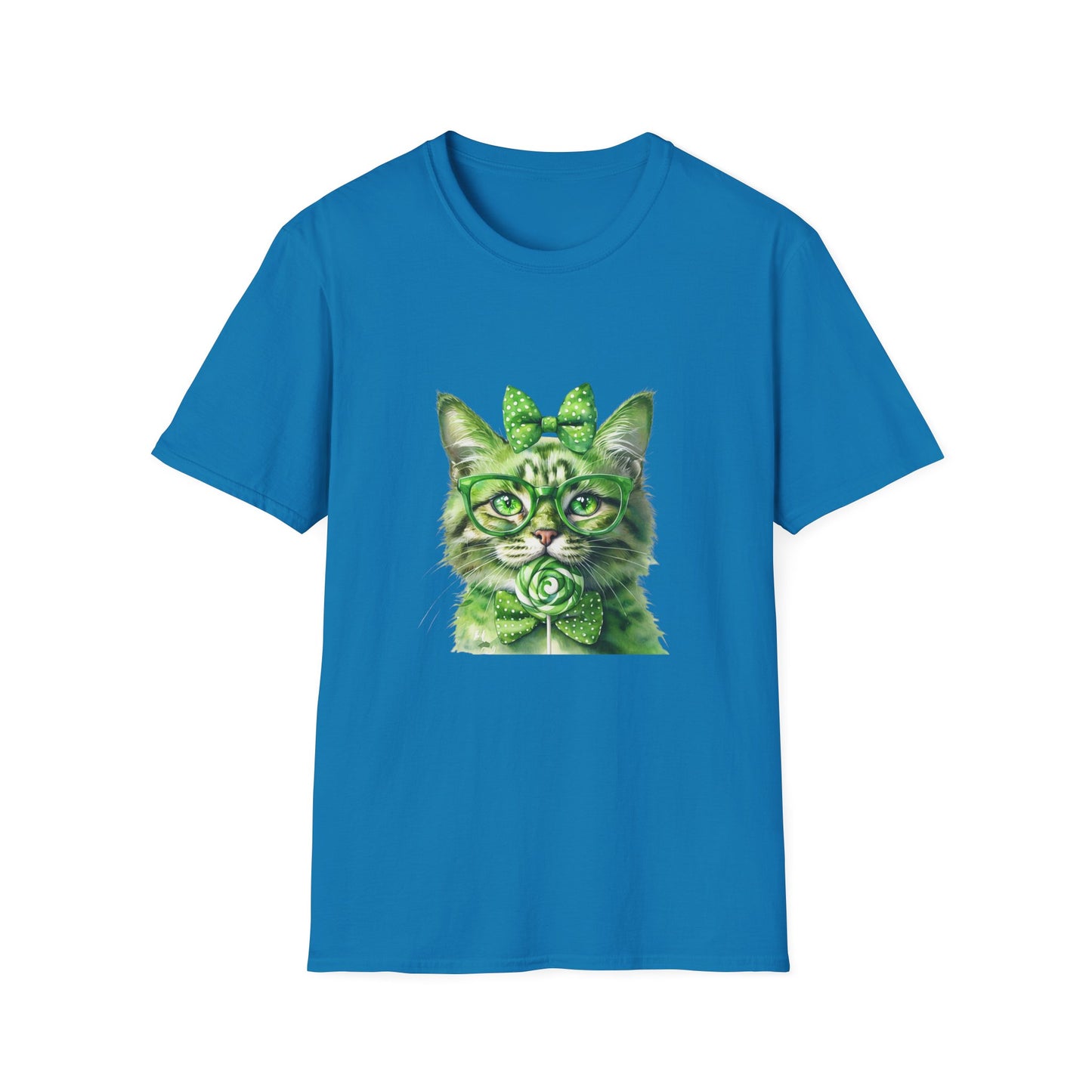 Purrfect Luck Unisex Softstyle T-Shirt