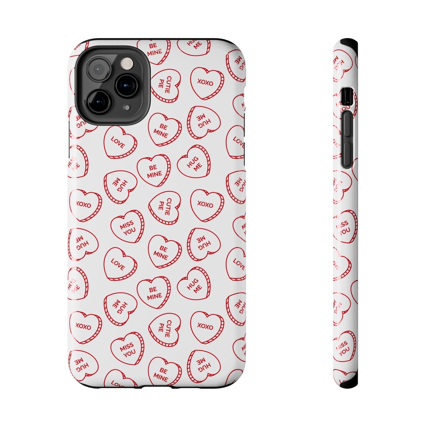 Candy Hearts Tough Phone Cases