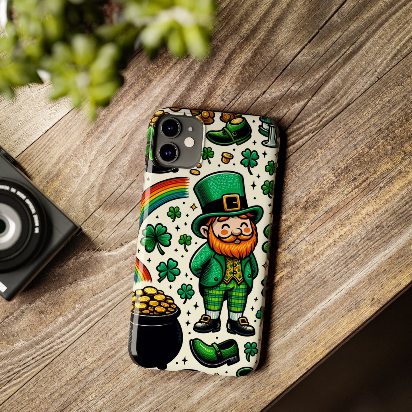 Feeling Extra Lucky Slim Phone Cases