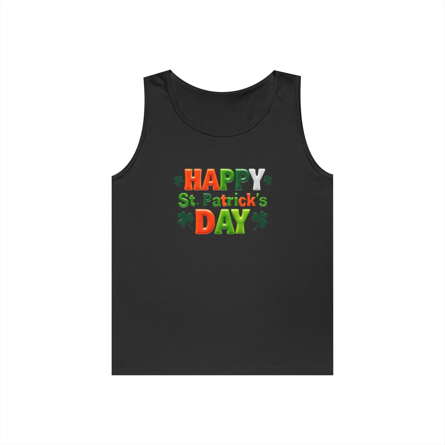 St. Patty Vibes Unisex Heavy Cotton Tank Top