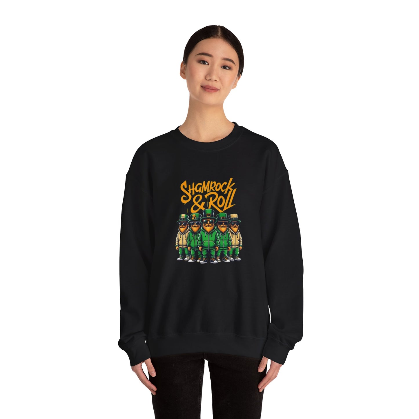 Shamrock & Roll Unisex Heavy Blend™ Crewneck Sweatshirt