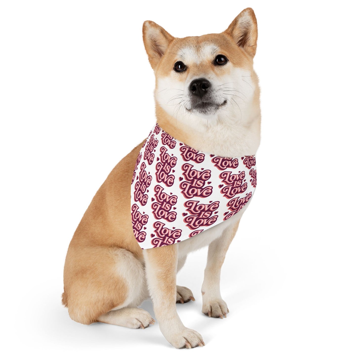 Love is Love Pet Bandana Collar