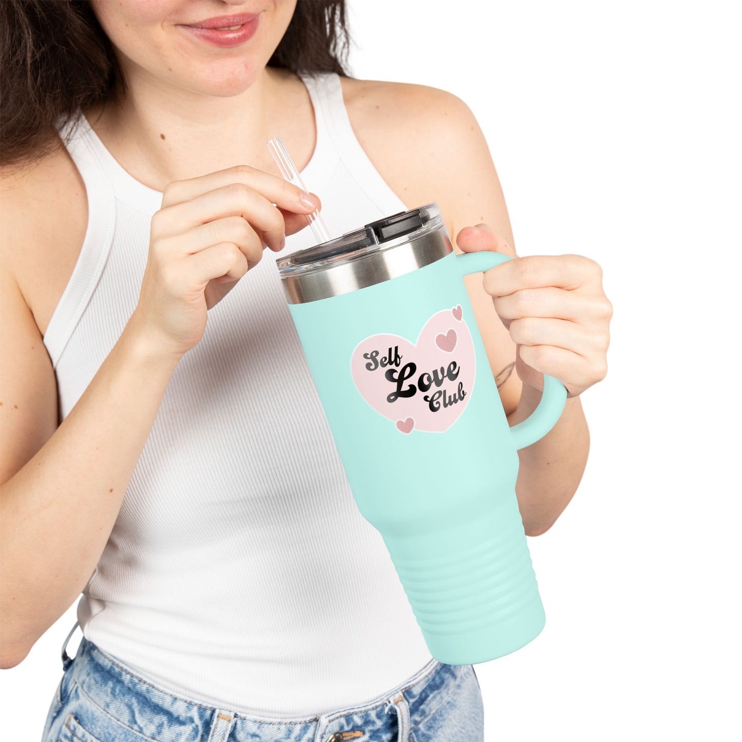 Self Love Club Insulated Travel Mug, 40oz