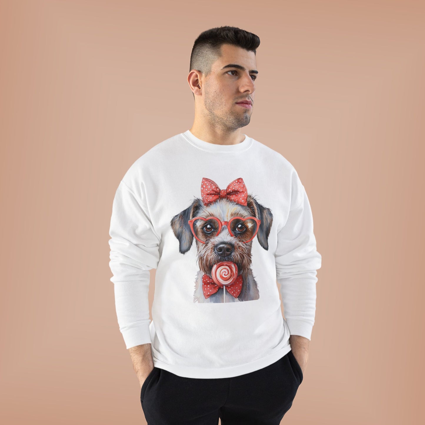 Furever Love Unisex EcoSmart® Crewneck Sweatshirt