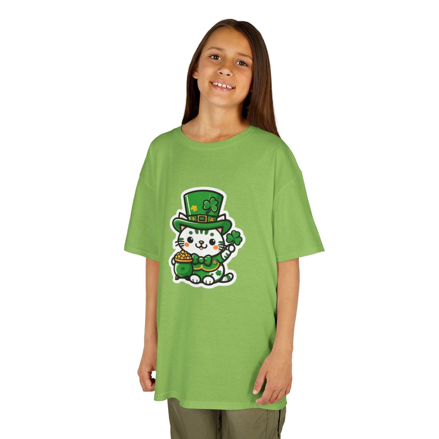 Clover Kitty Kids Heavy Cotton™ Tee