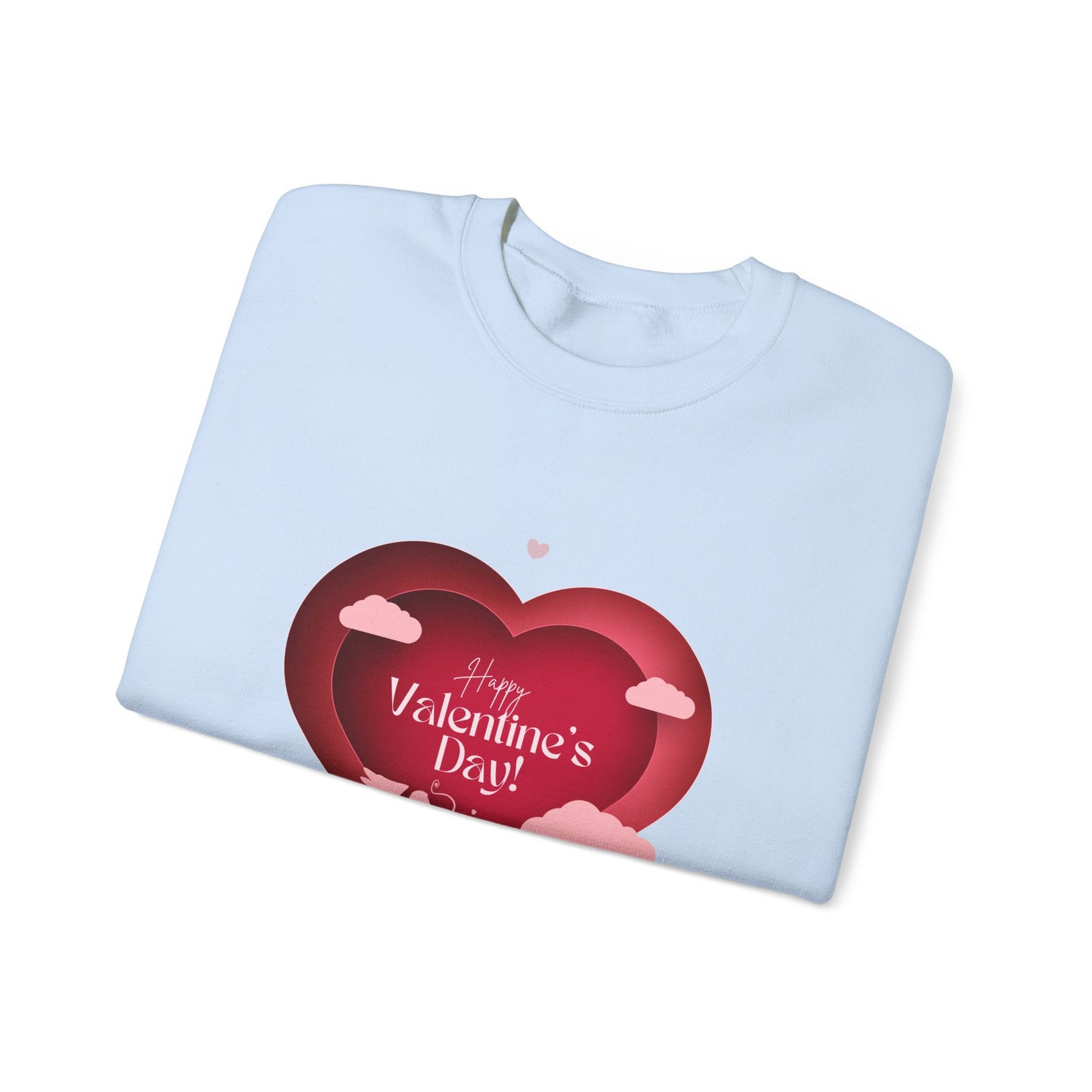 Happy V-Day Unisex Heavy Blend™ Crewneck Sweatshirt