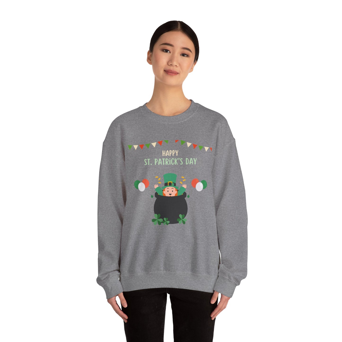 Lucky Leprechaun Unisex Heavy Blend™ Crewneck Sweatshirt