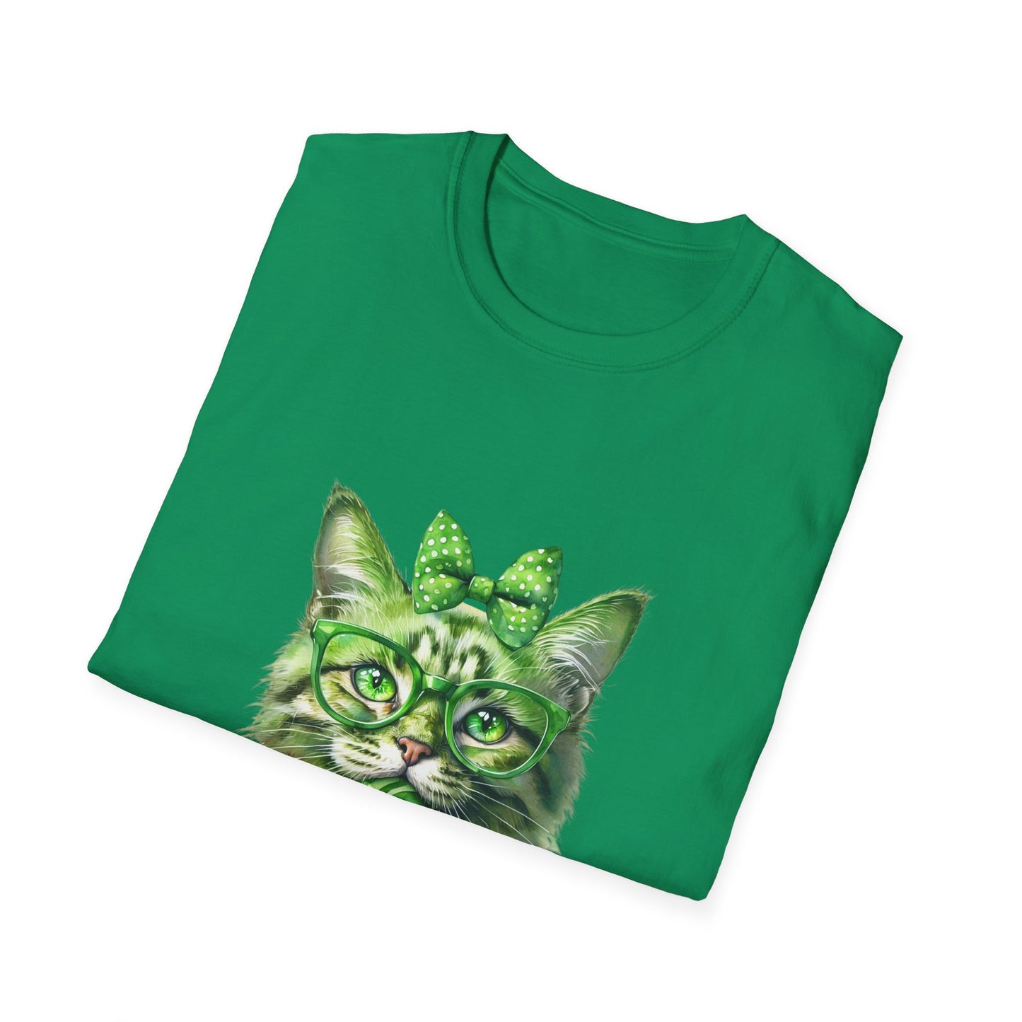 Purrfect Luck Unisex Softstyle T-Shirt