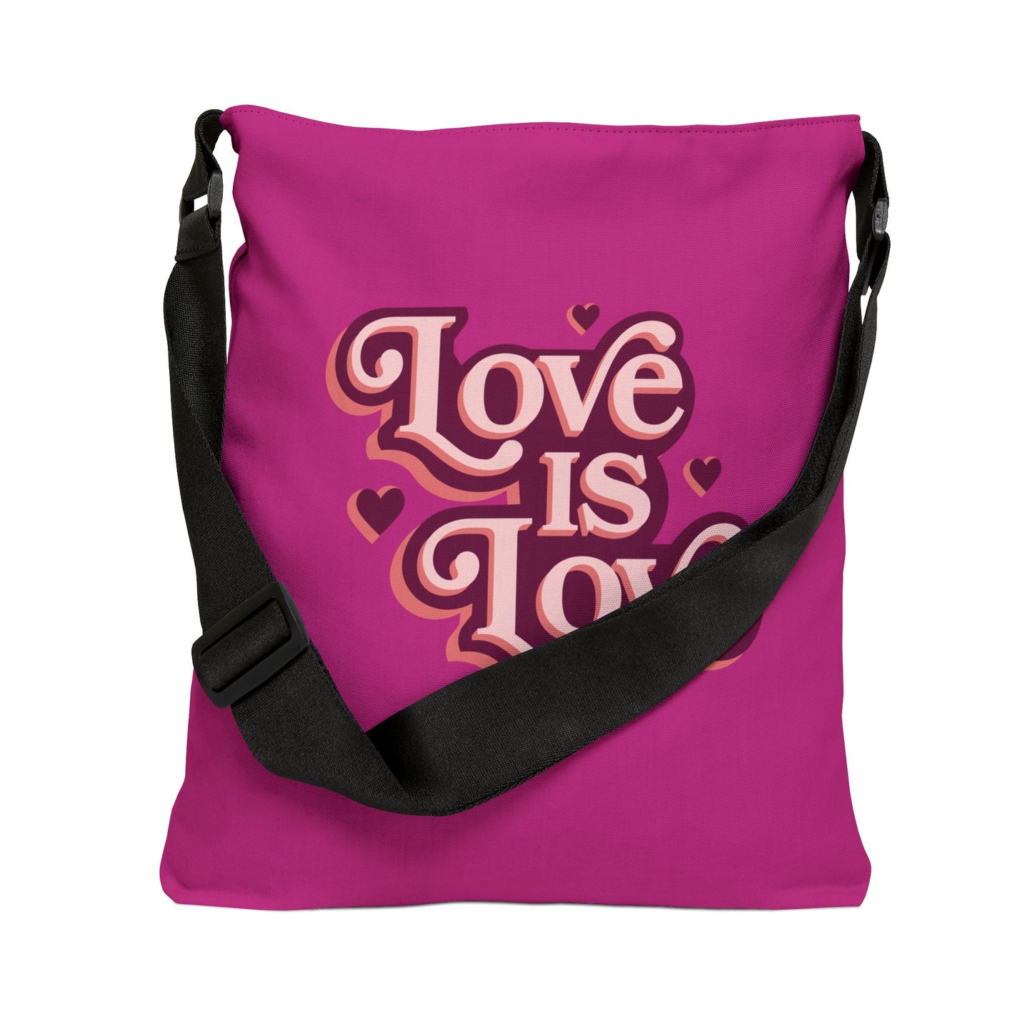 Love is Love Adjustable Tote Bag