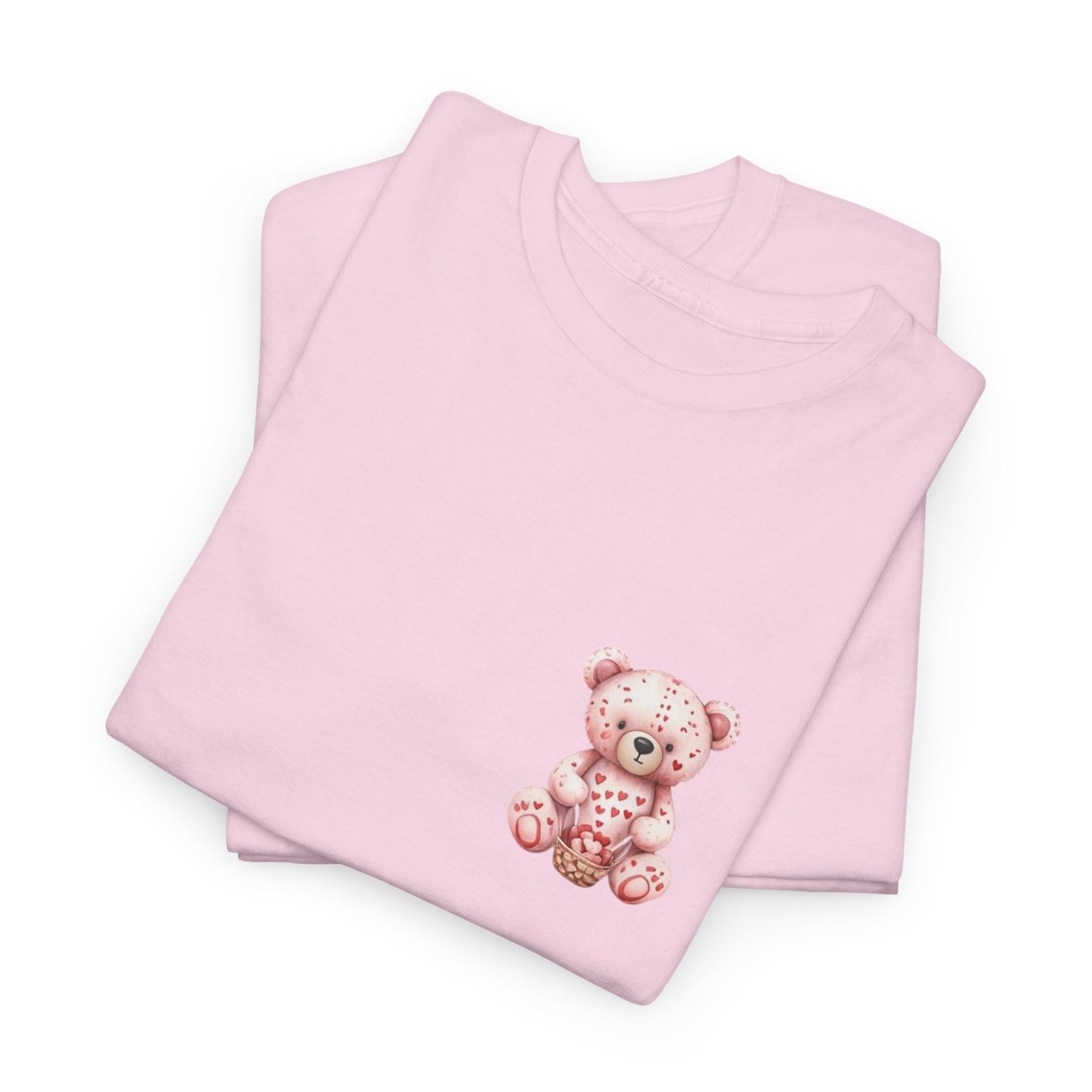 Teddy Bear Picnic (Front & Back Print) Unisex Heavy Cotton Tee