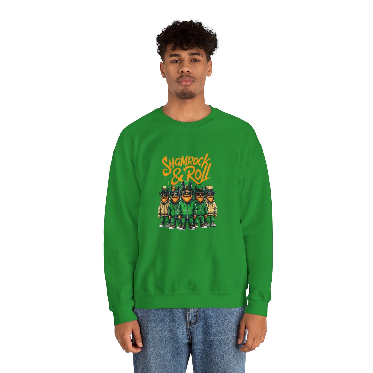 Shamrock & Roll Unisex Heavy Blend™ Crewneck Sweatshirt