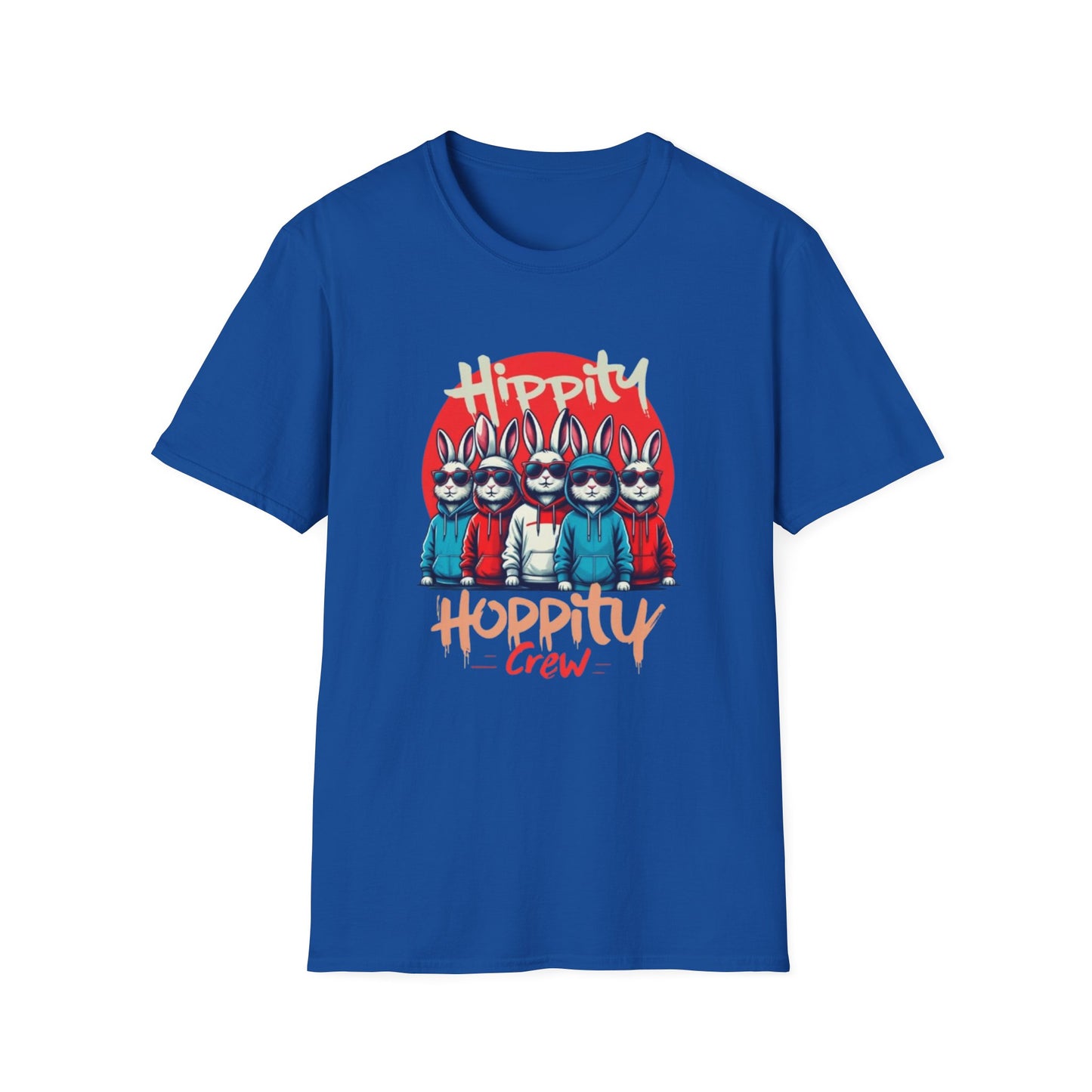 Hippity Hoppity Crew Unisex Softstyle T-Shirt