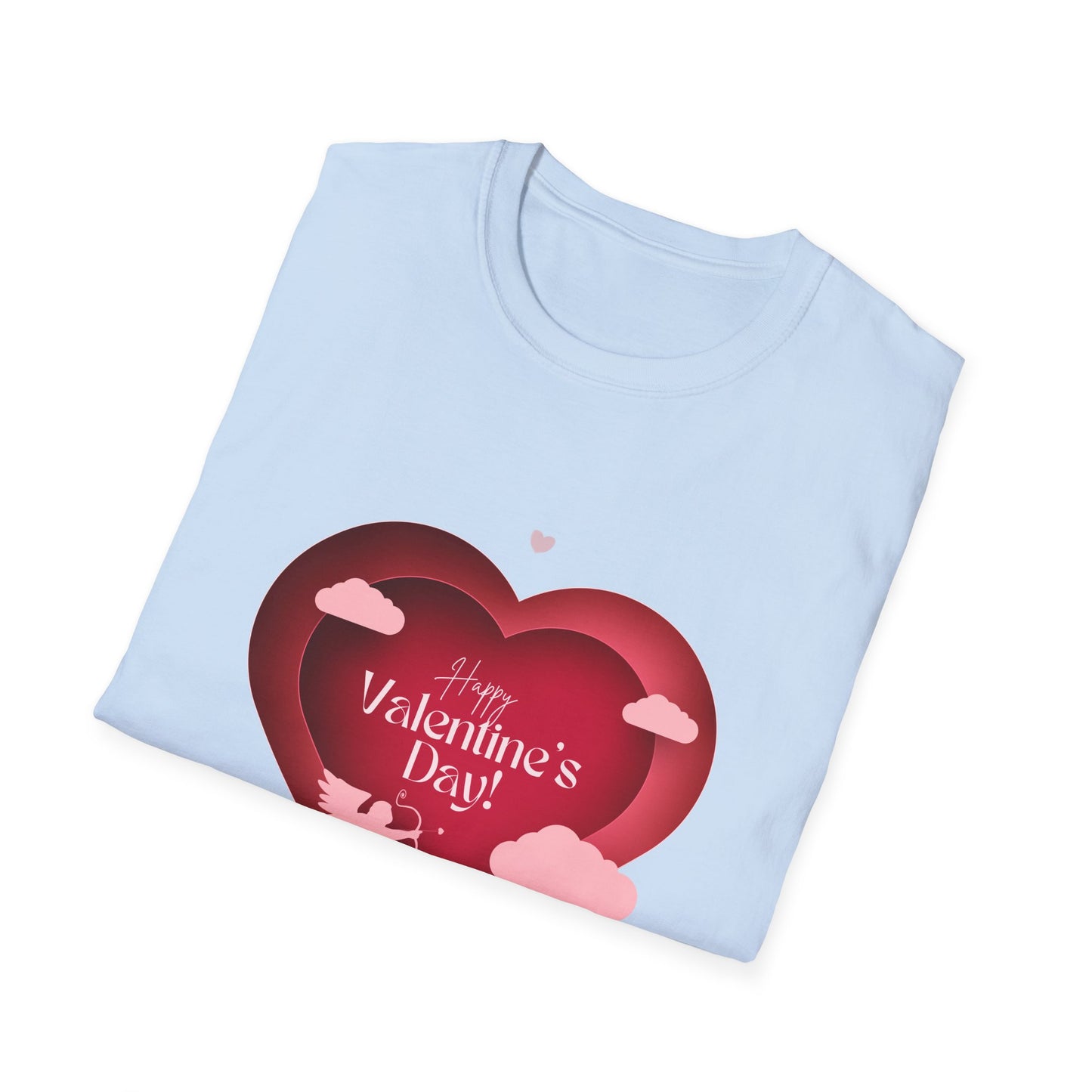 Happy V-Day Unisex Softstyle T-Shirt