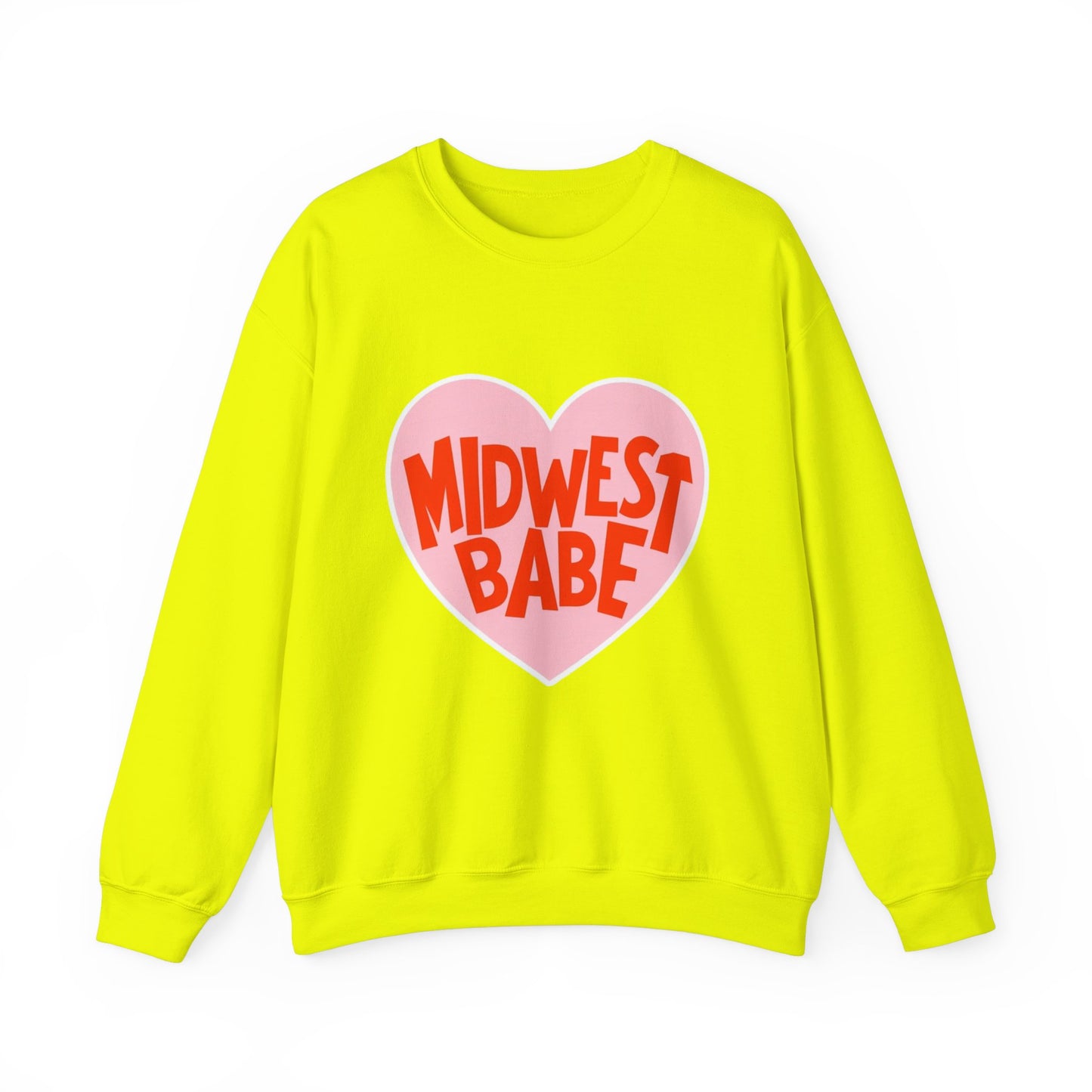 Midwest Babe Unisex Heavy Blend™ Crewneck Sweatshirt