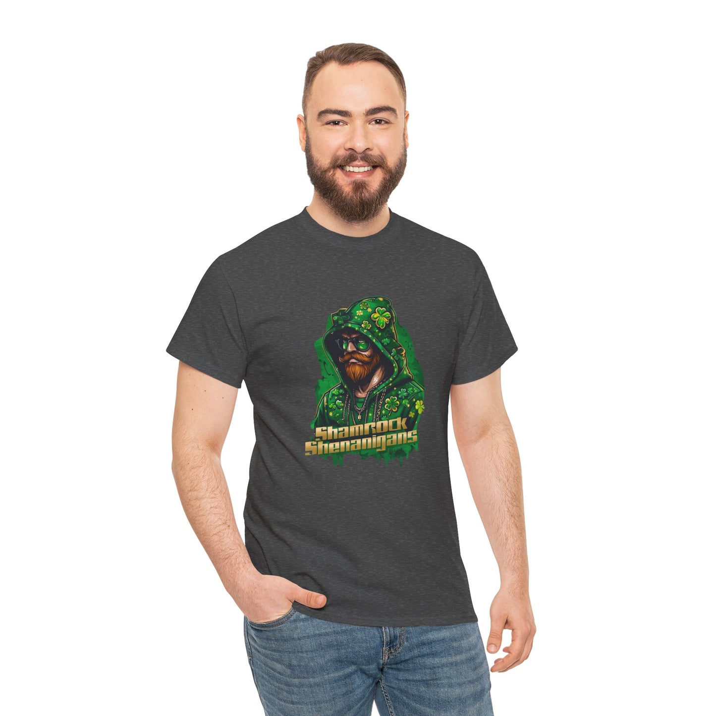 Shamrock Shenanigans Unisex Heavy Cotton Tee