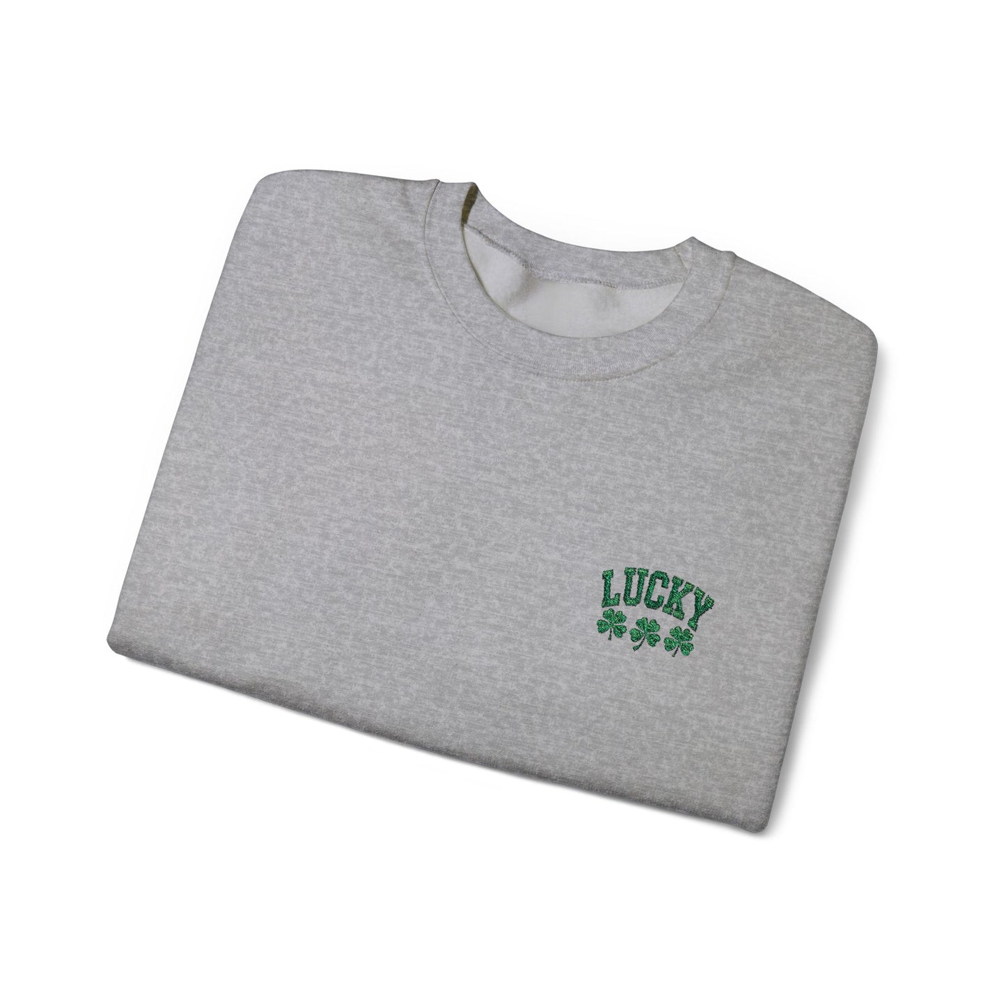 Lucky (embroidered) Unisex Heavy Blend™ Crewneck Sweatshirt