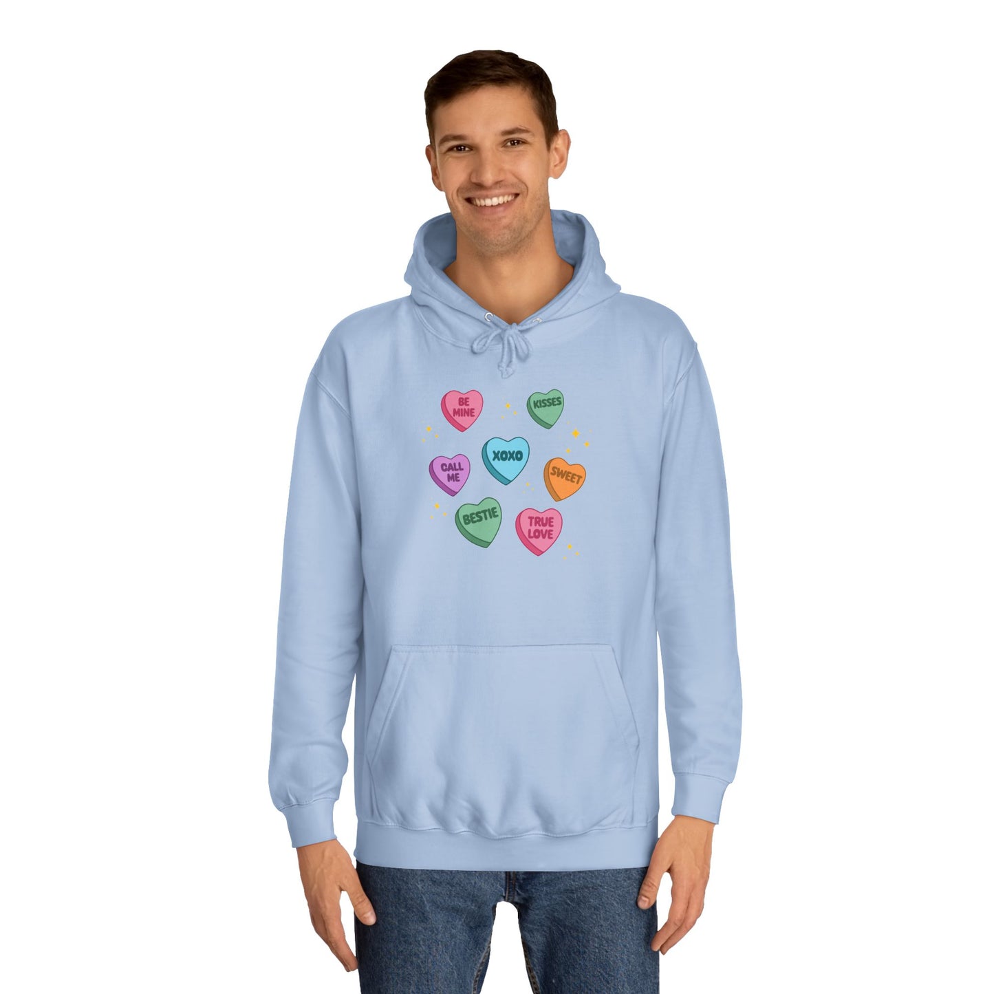 Sweet Conversations Unisex College Hoodie