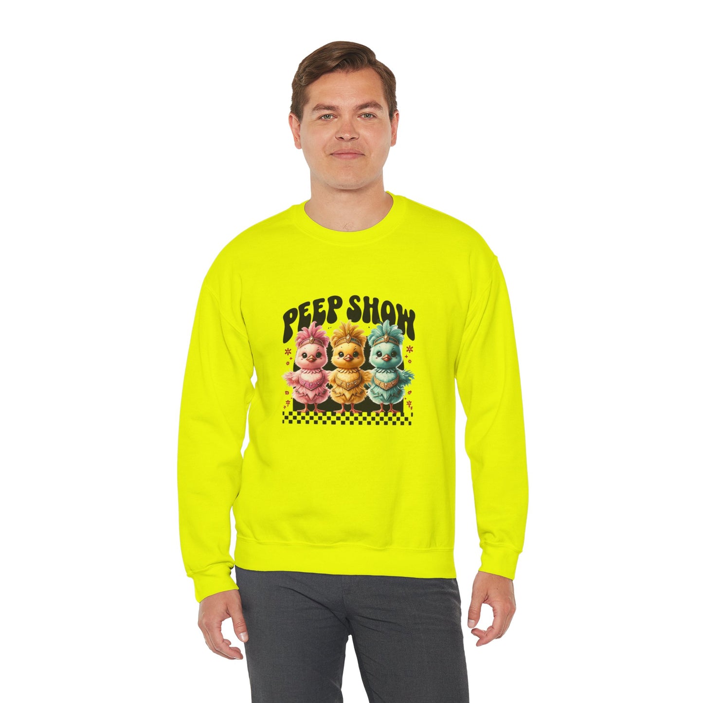 Peep Show Unisex Heavy Blend™ Crewneck Sweatshirt