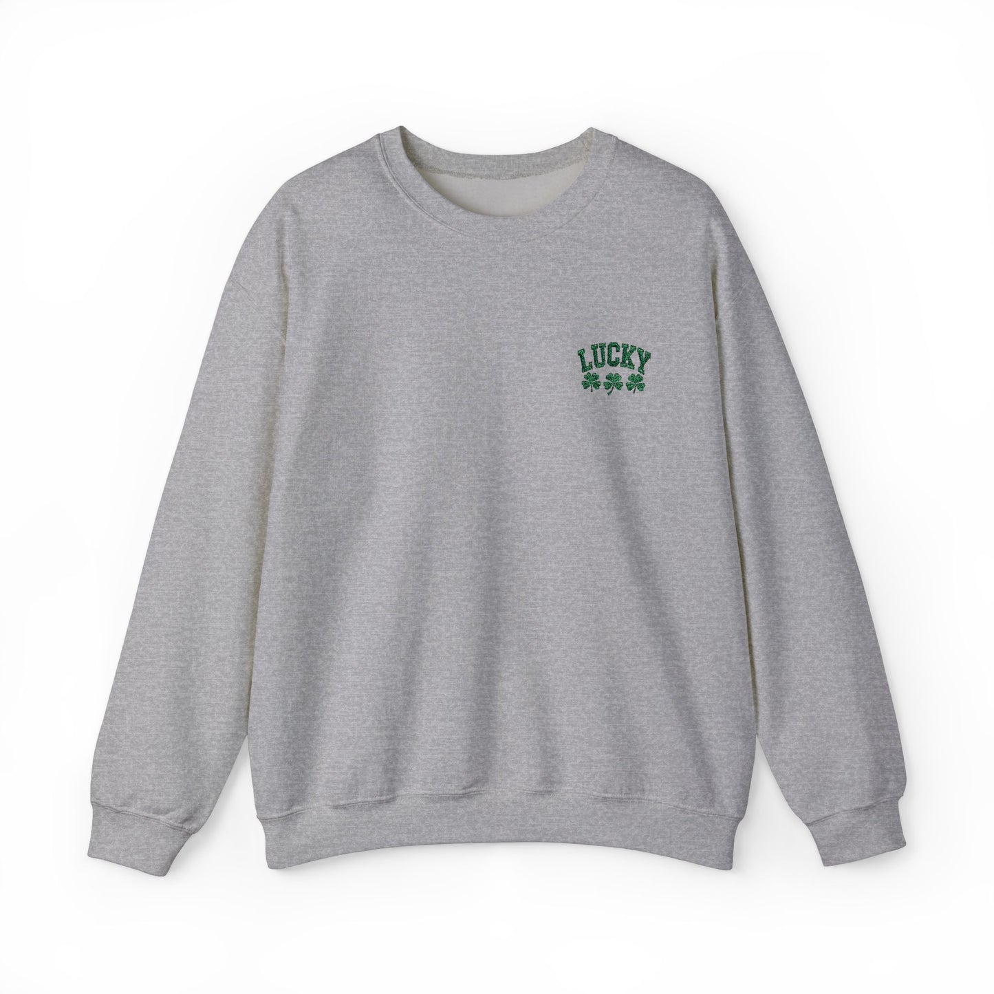 Lucky (embroidered) Unisex Heavy Blend™ Crewneck Sweatshirt