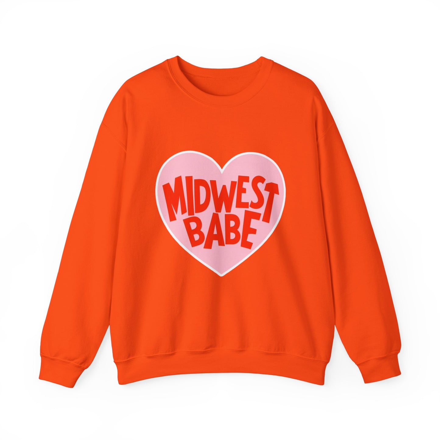 Midwest Babe Unisex Heavy Blend™ Crewneck Sweatshirt