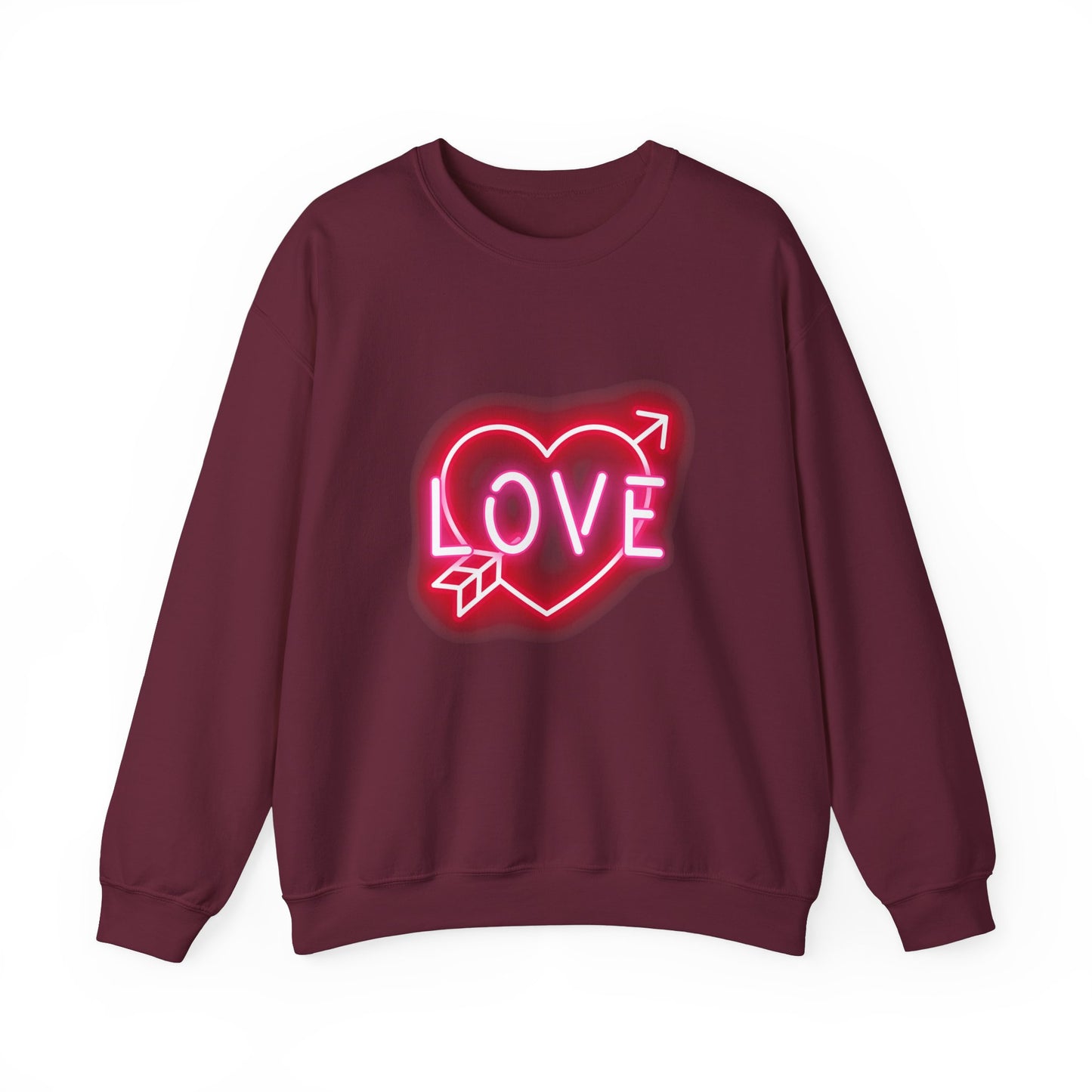 Neon Love Unisex Heavy Blend™ Crewneck Sweatshirt