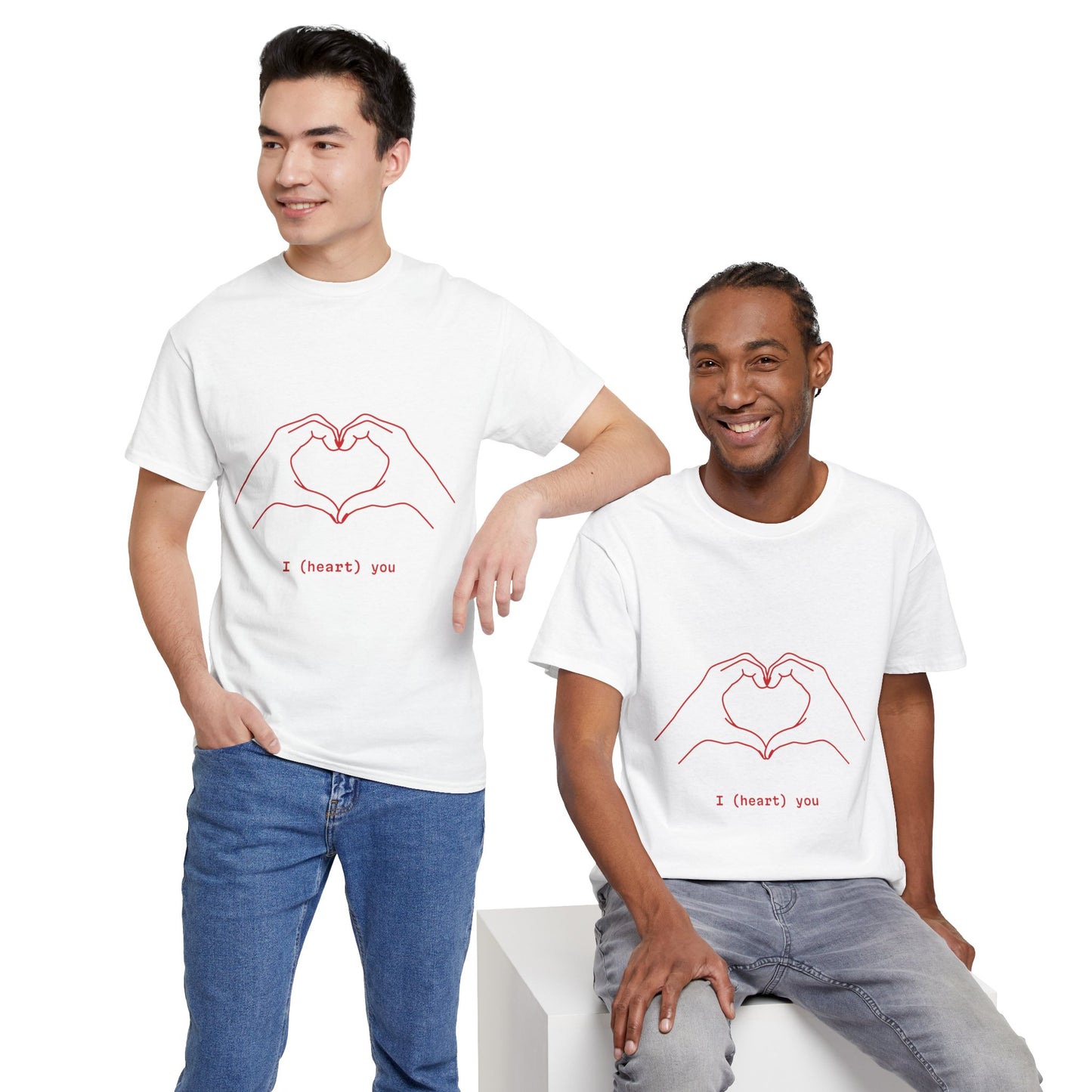 I (heart) You Unisex Heavy Cotton Tee