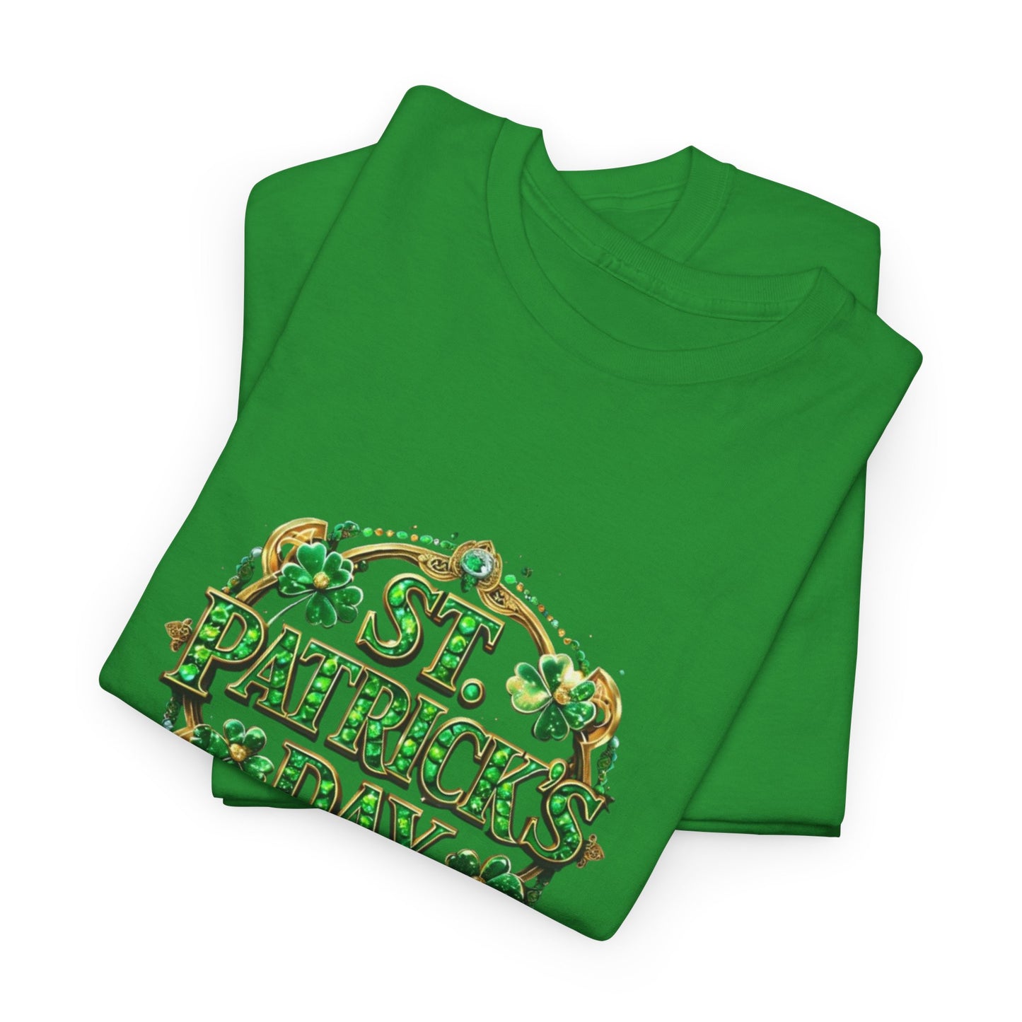 Glitzy Green Unisex Heavy Cotton Tee