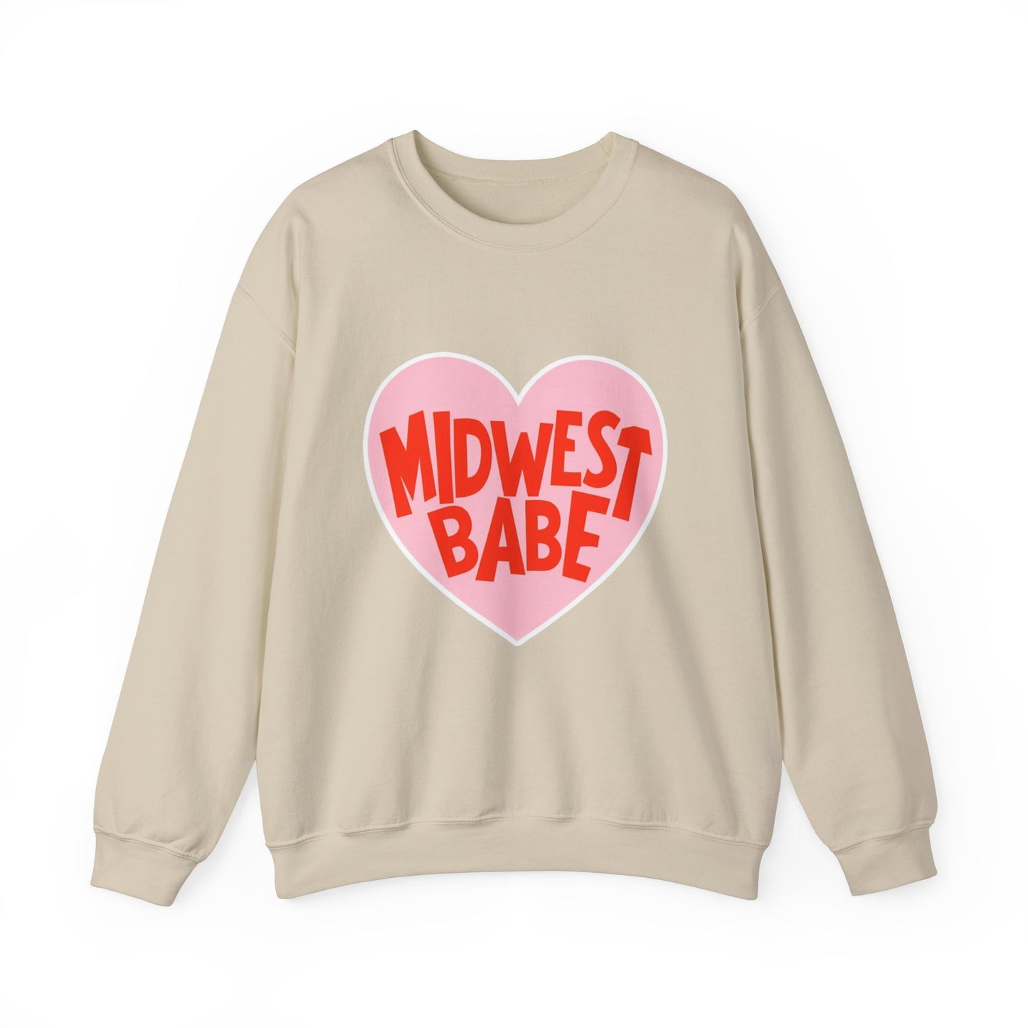 Midwest Babe Unisex Heavy Blend™ Crewneck Sweatshirt