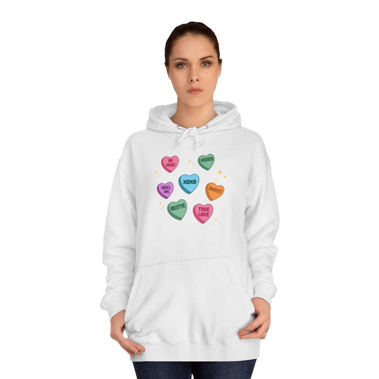 Sweet Conversations Unisex College Hoodie