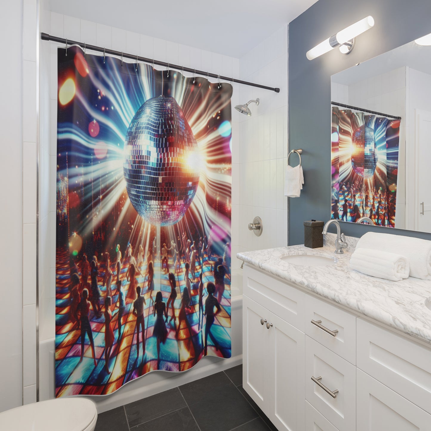 Disco Shower Curtains