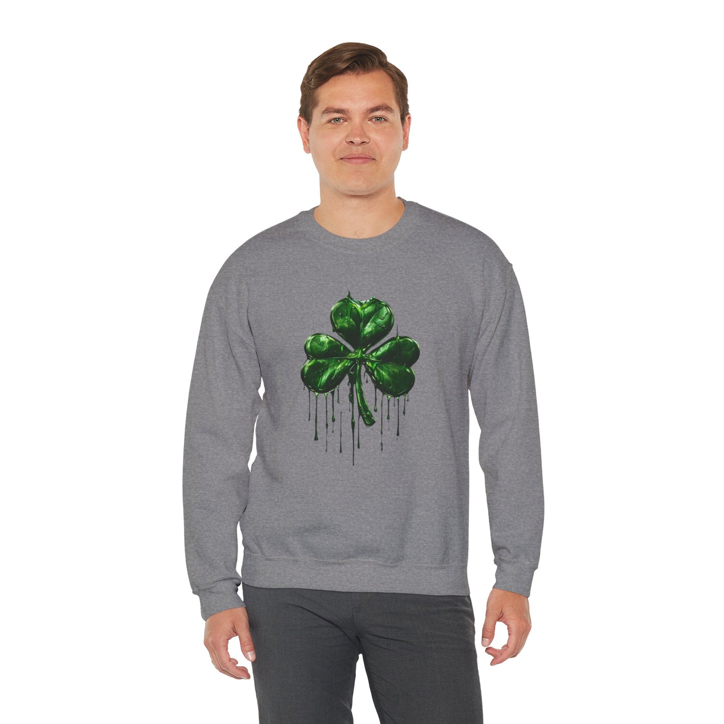 Gilded in Green Unisex Heavy Blend™ Crewneck Sweatshirt